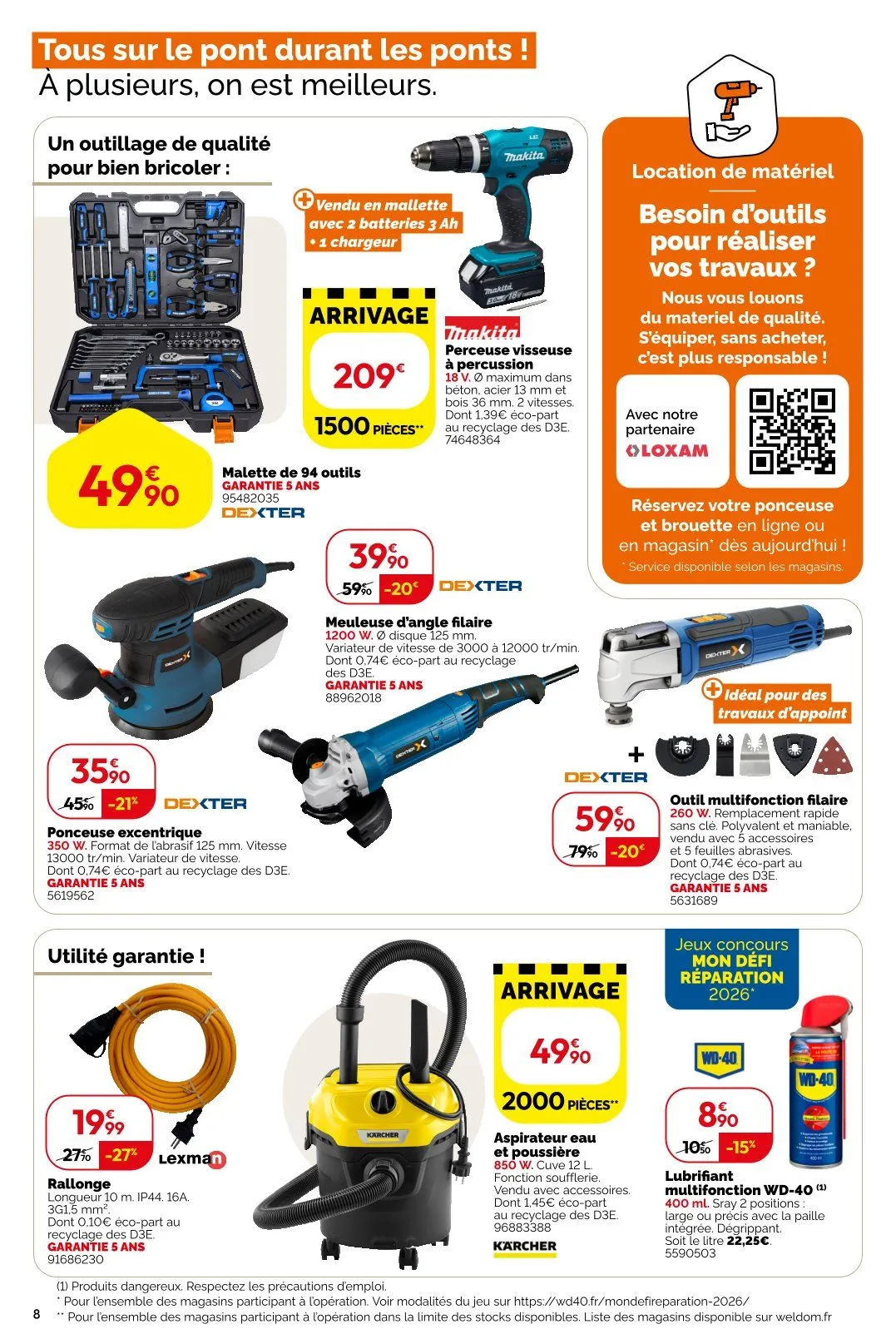  Catalogues Weldom du 29 avril au 26 mai 2026 - Catalogue page 8