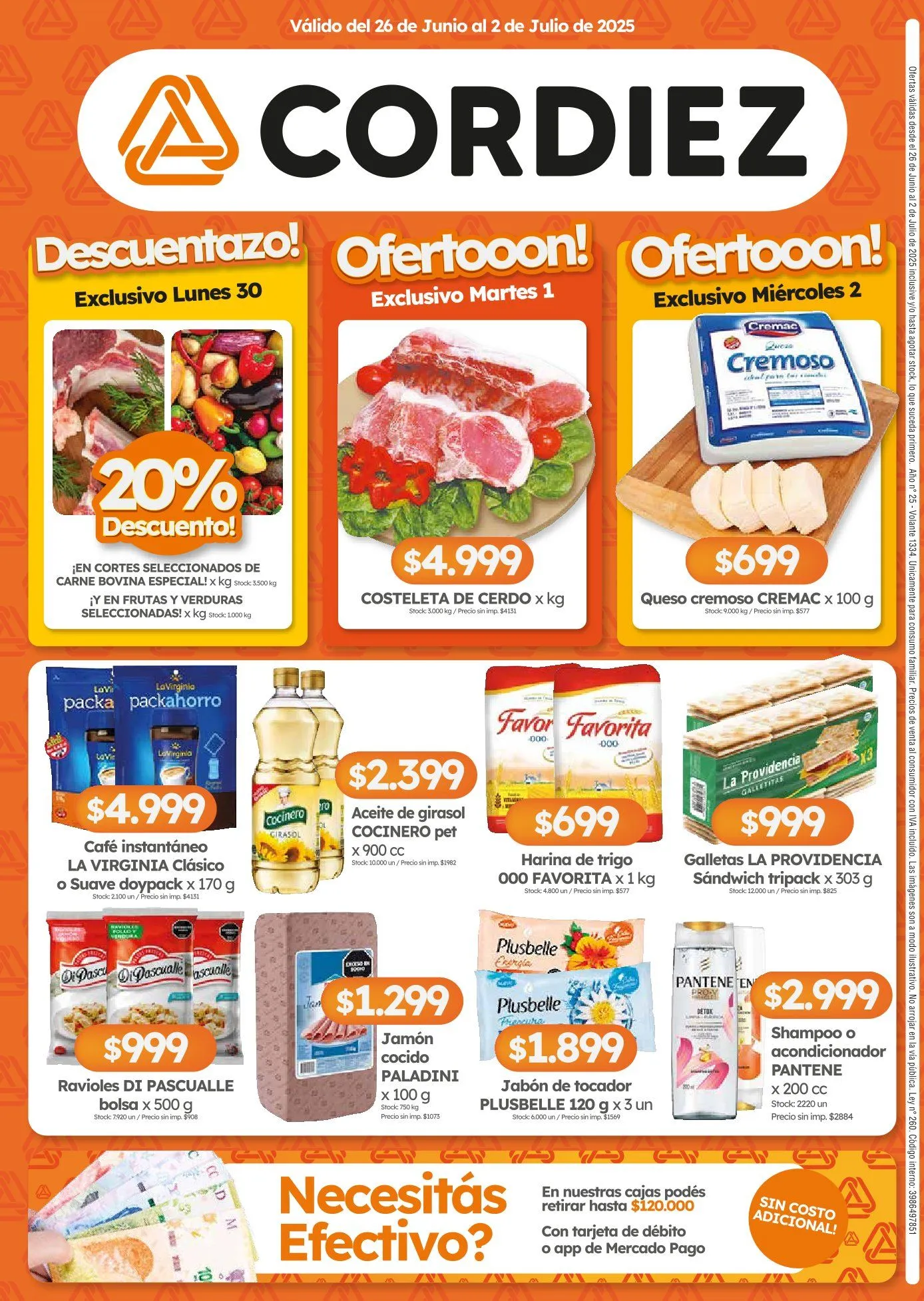 Ofertas de Cordiez Ofertas 26 de junio al 1 de julio 2025 - Página 8 del catálogo