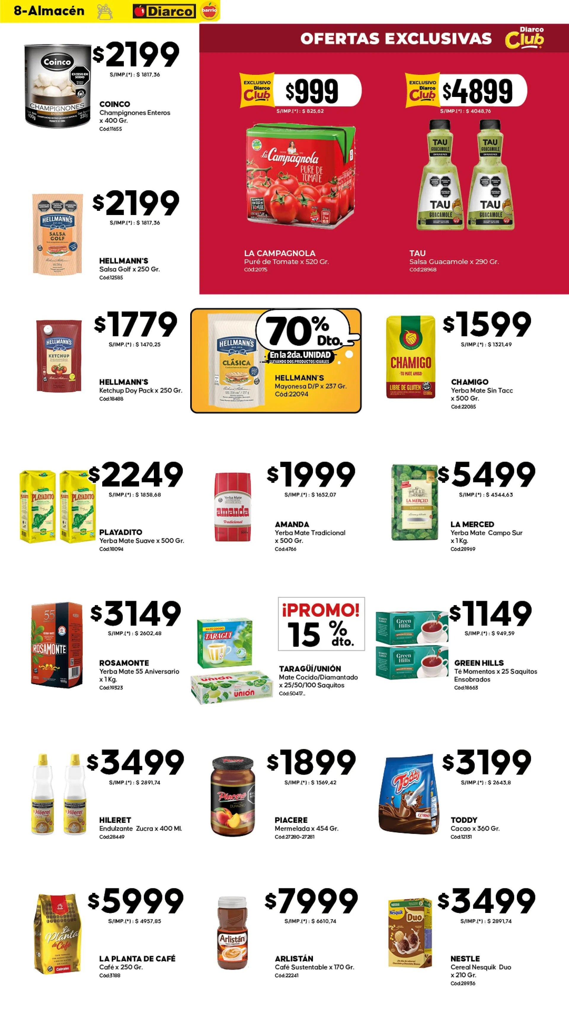 Ofertas de Diarco Ofertas 30 de marzo al 3 de abril 2026 - Página 8 del catálogo