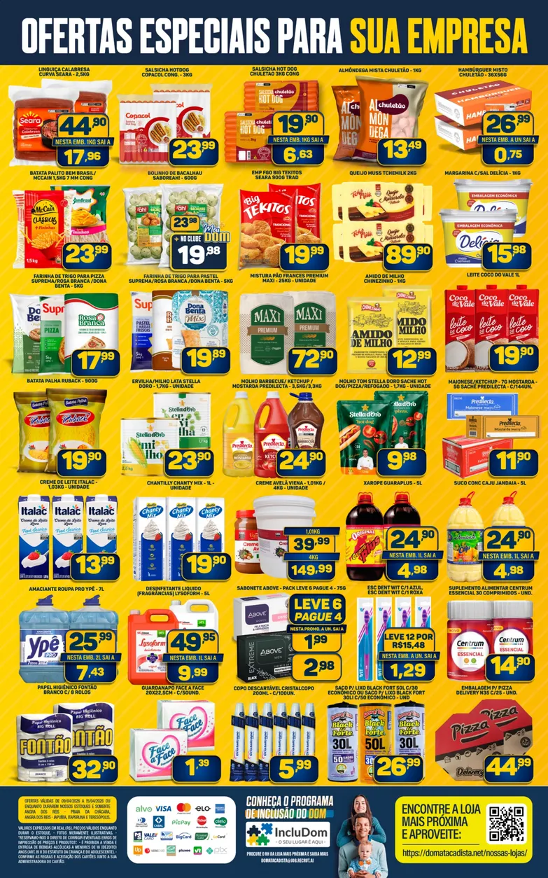 Encarte de Dom Atacadista 9 de abril até 15 de abril 2026 - Pagina 8