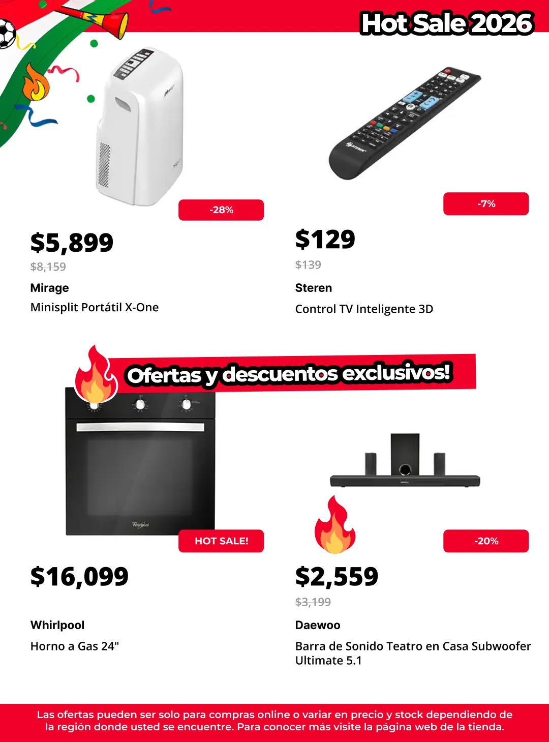 Catálogo de HOT SALE LINEA BLANCA 26 de mayo al 2 de junio 2026 - Pagina 7