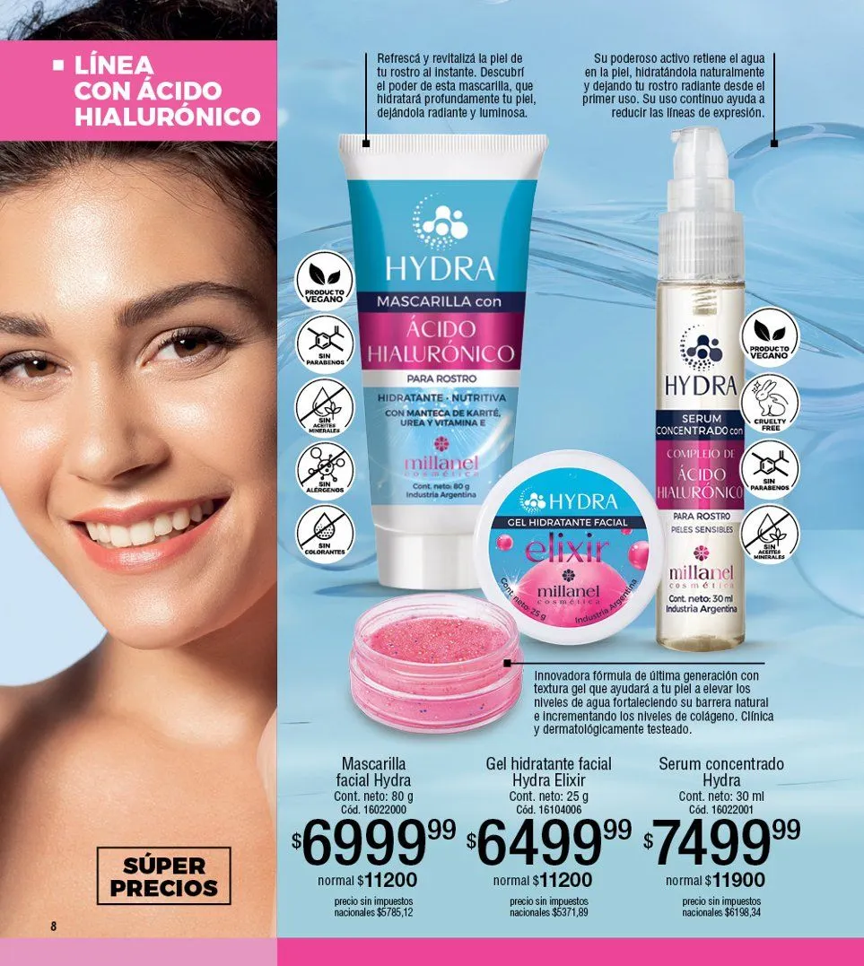 Ofertas de Catalogo Millanel 20 de octubre al 10 de noviembre 2025 - Página 8 del catálogo