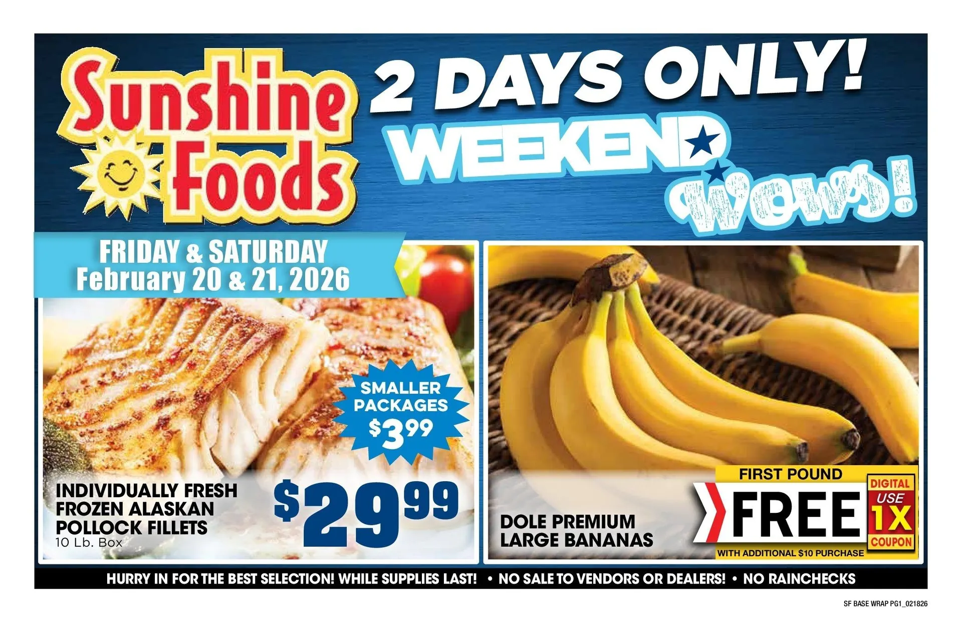 Weekly ad Sunshine Foods Sales from February 18 to February 26 2026 - Page 8