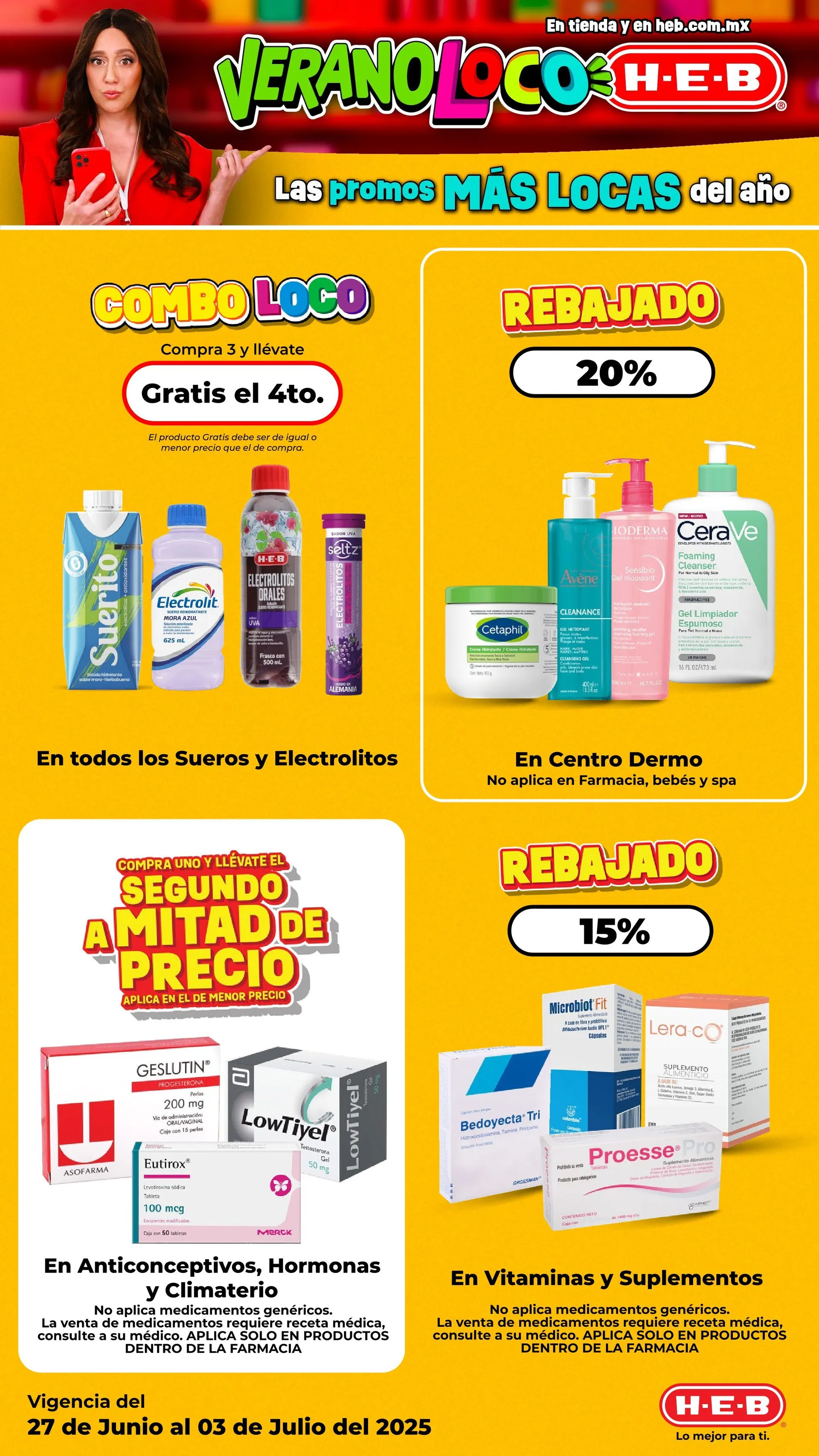 Catálogo de H-E-B catálogos y ofertas 27 de junio al 3 de julio 2025 - Pagina 8