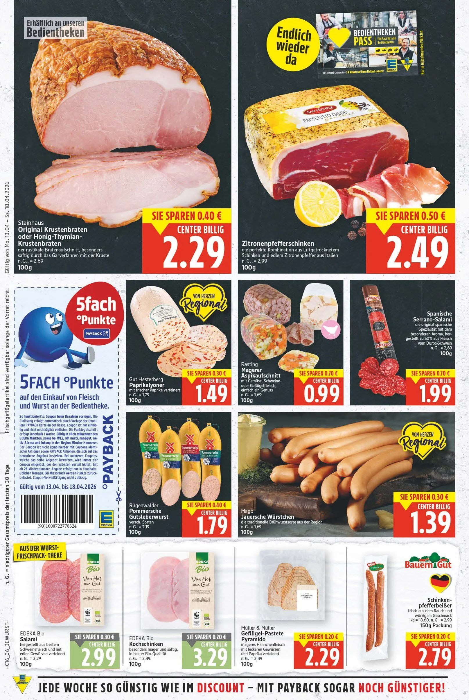 Edeka Angebote von 13. April bis 19. April 2026 - Prospekt seite 8