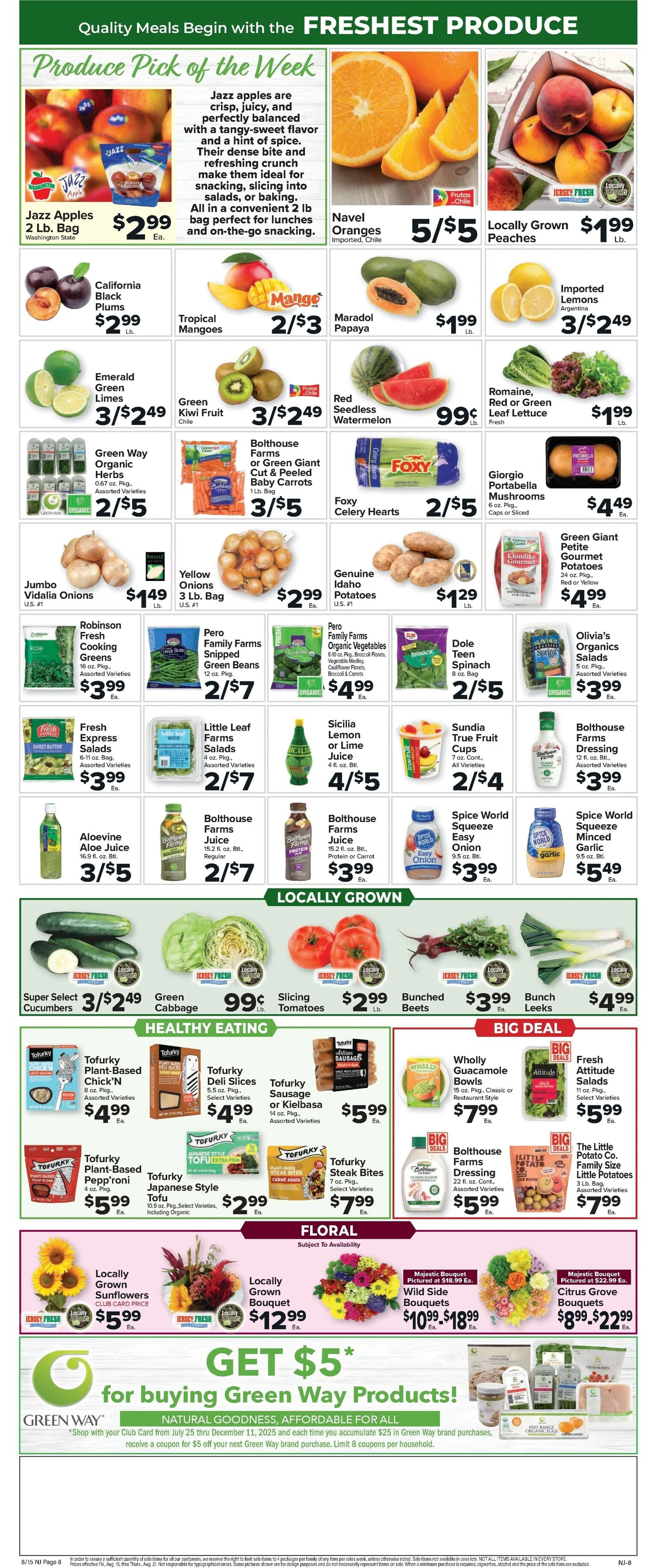 Weekly ad Foodtown Sales from August 15 to August 21 2025 - Page 7