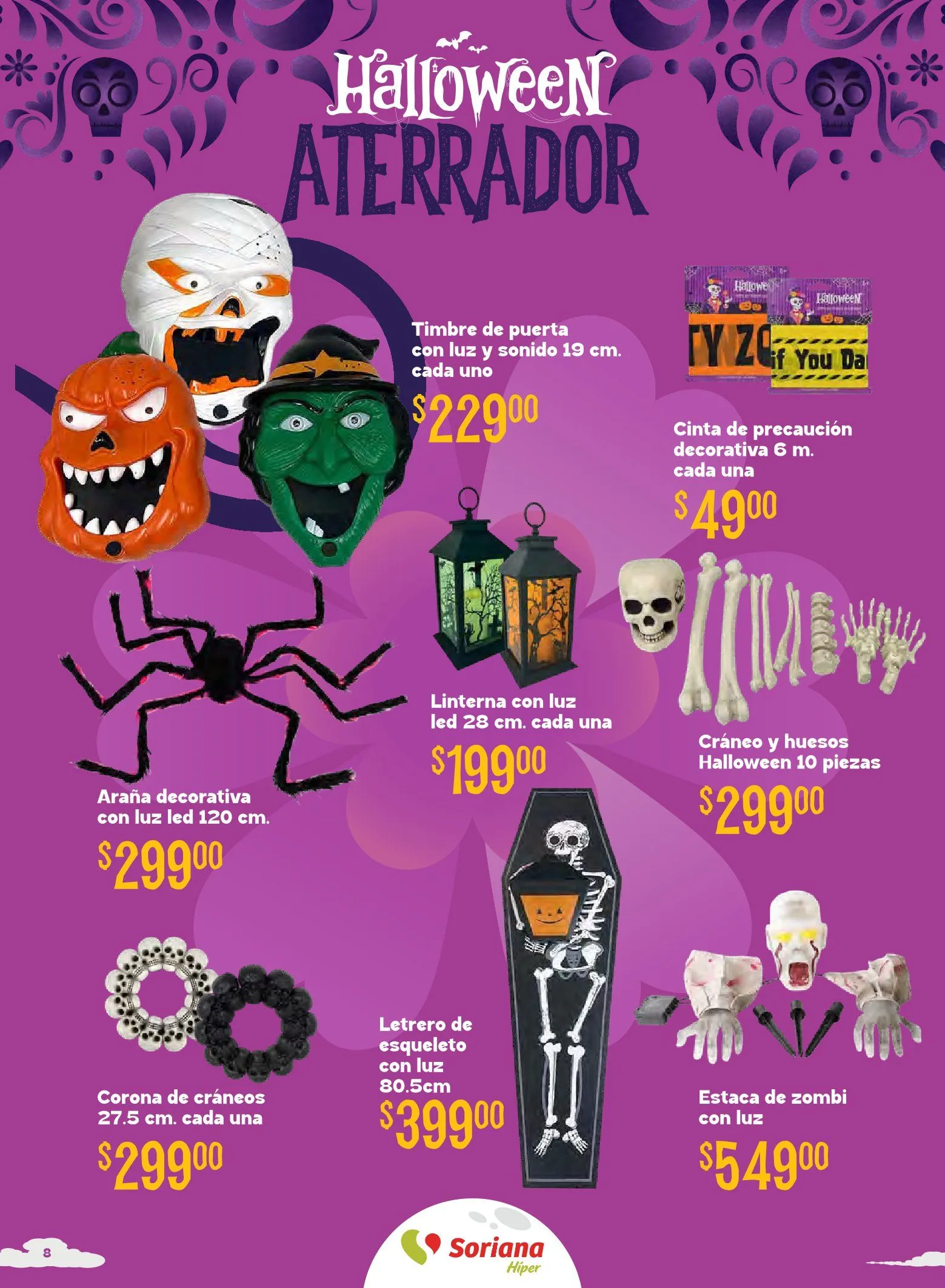Catálogo de  Soriana Ofertas - Halloween y Día de muertos 16 de octubre al 31 de octubre 2025 - Pagina 8