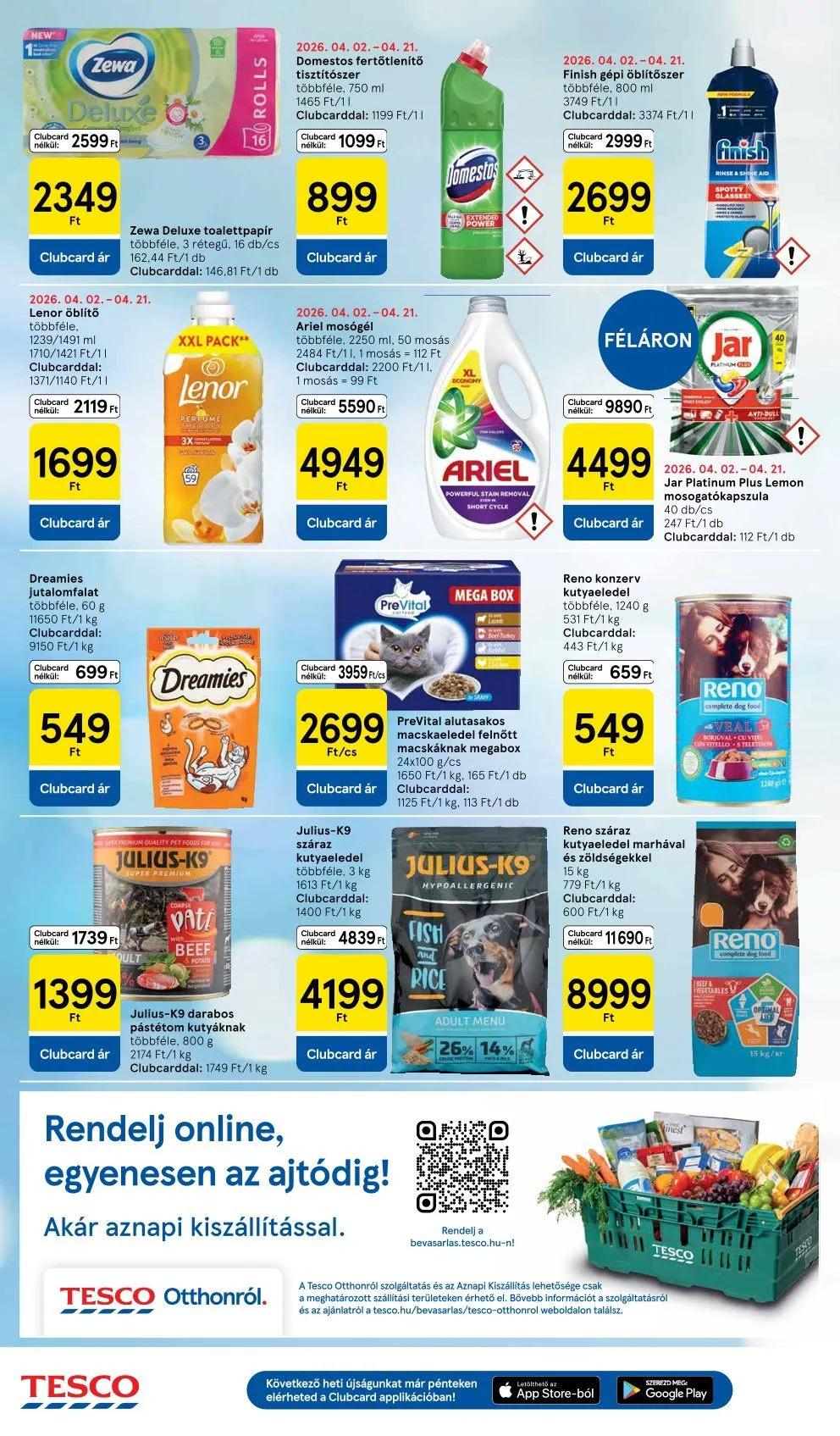 Katalógus TESCO legfrissebb ajánlatai április 16.-tól április 23.-ig 2026. - Oldal 8