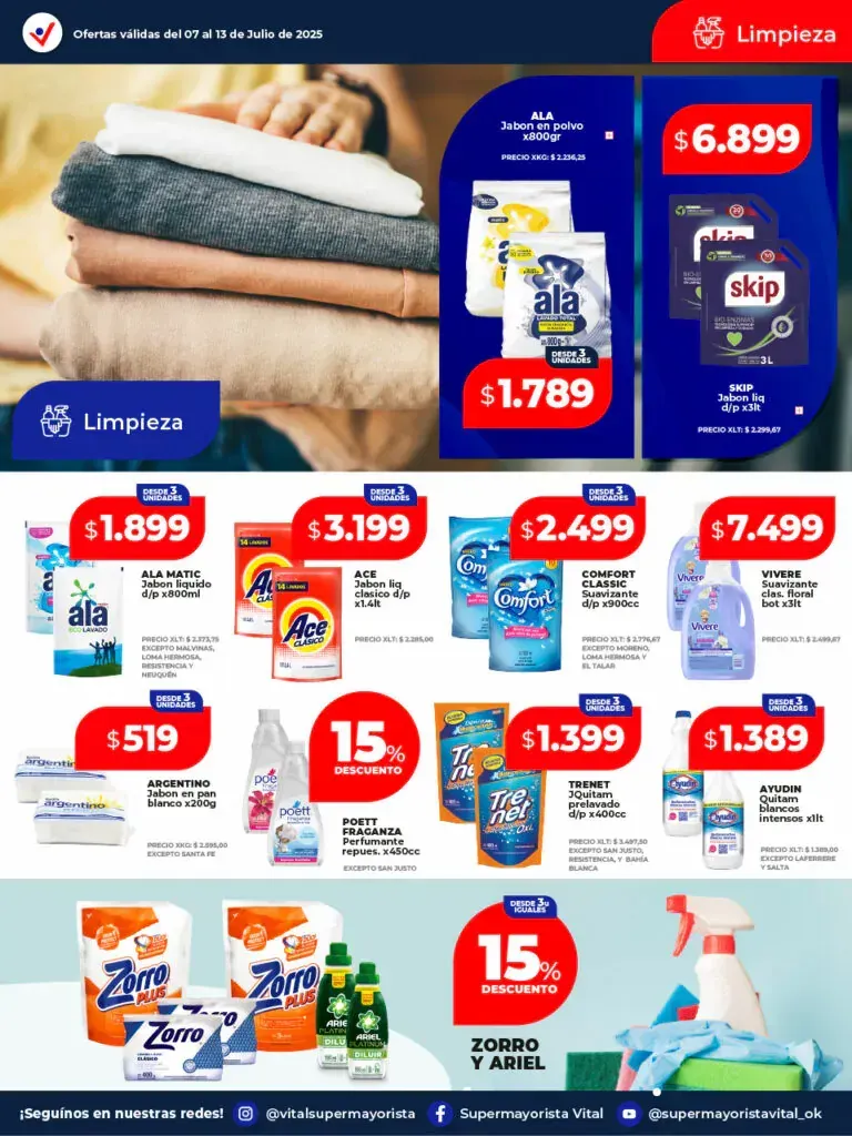 Ofertas de Ofertas Vital 7 de julio al 13 de julio 2025 - Página 9 del catálogo