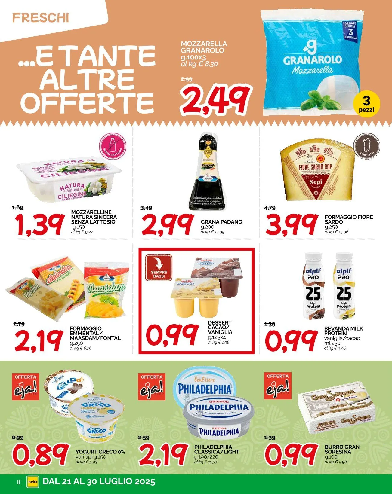 Hardis Volantino da 21 luglio a 27 luglio di 2025 - Pagina del volantino 8