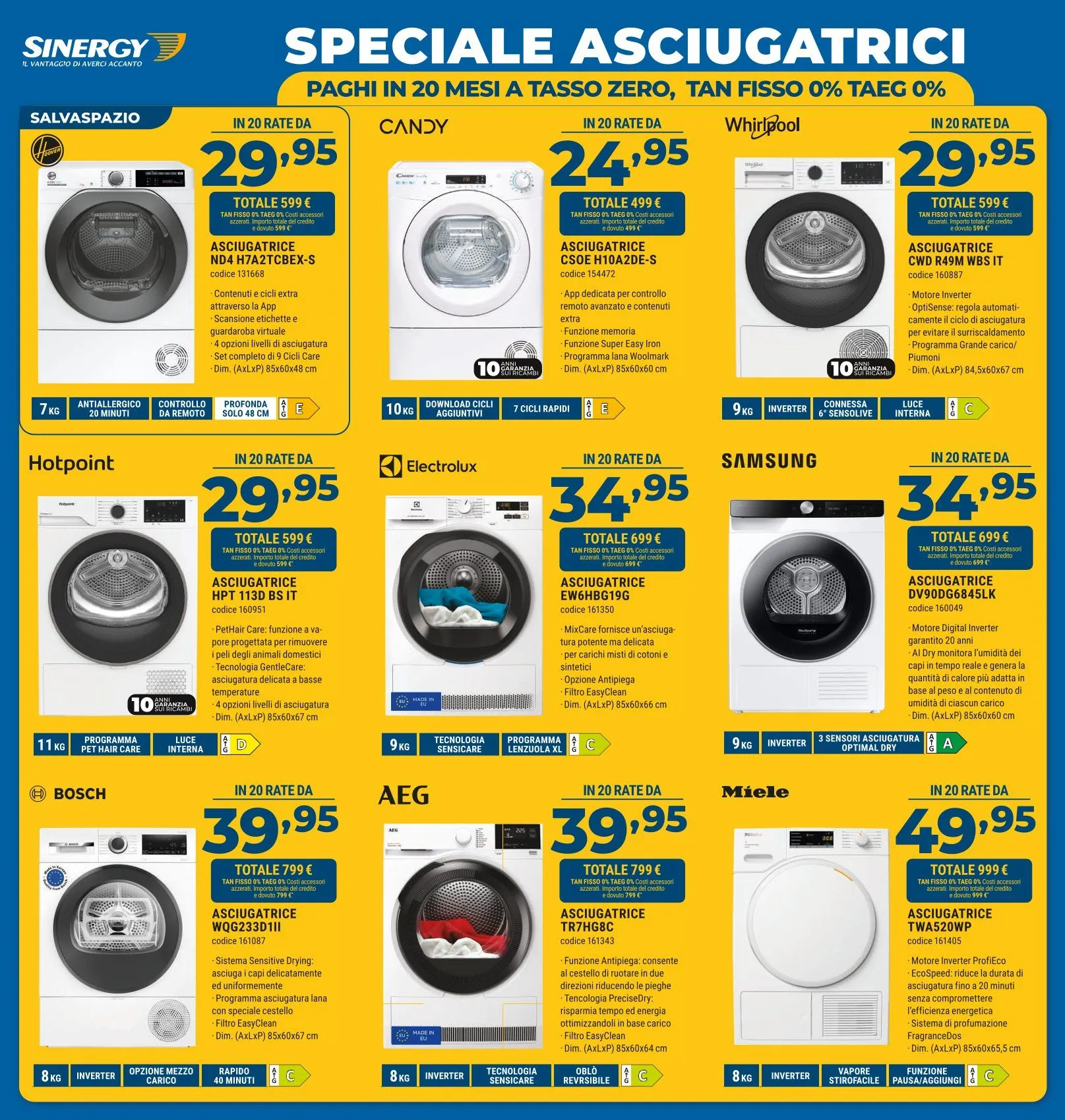 Sinergy Volantino da 3 ottobre a 22 ottobre di 2025 - Pagina del volantino 8