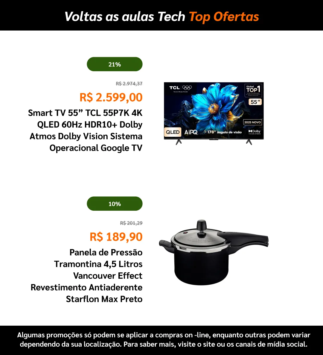Encarte de  Ponto Frio Ofertas 6 de maio até 25 de maio 2026 - Pagina 8