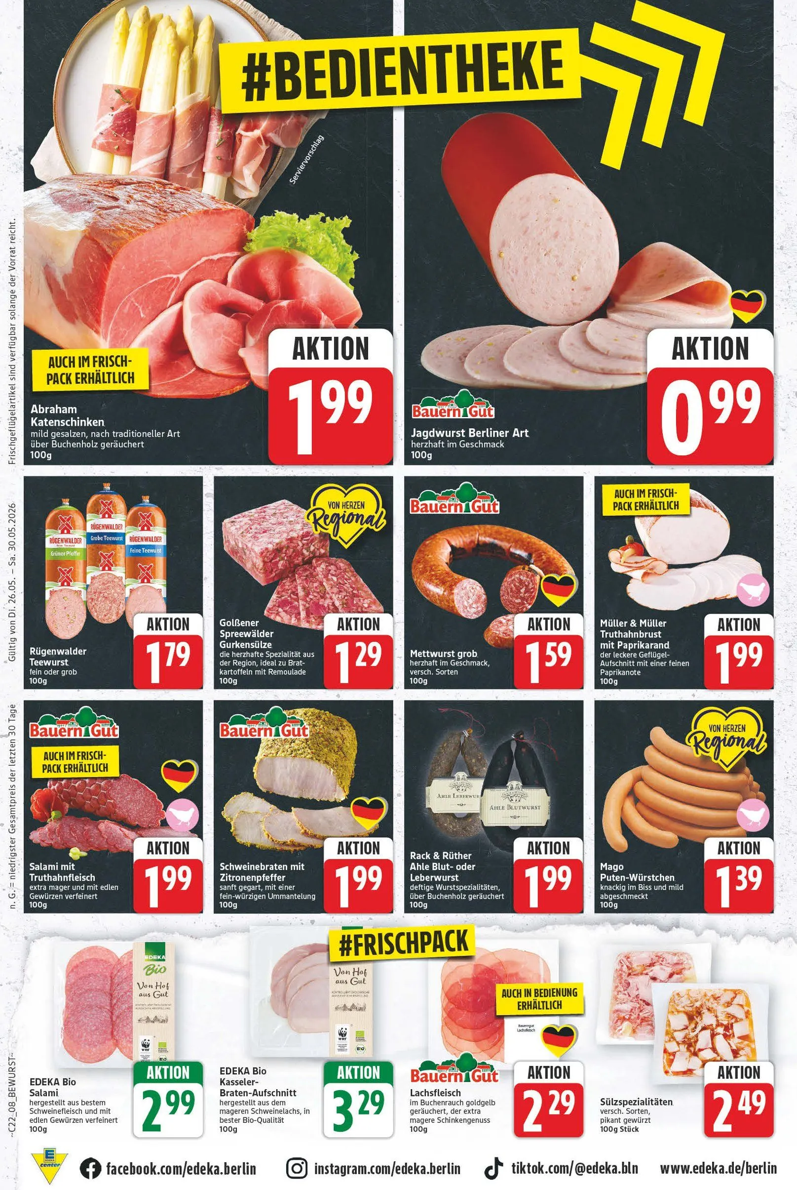 Edeka Angebote von 26. Mai bis 30. Mai 2026 - Prospekt seite 8