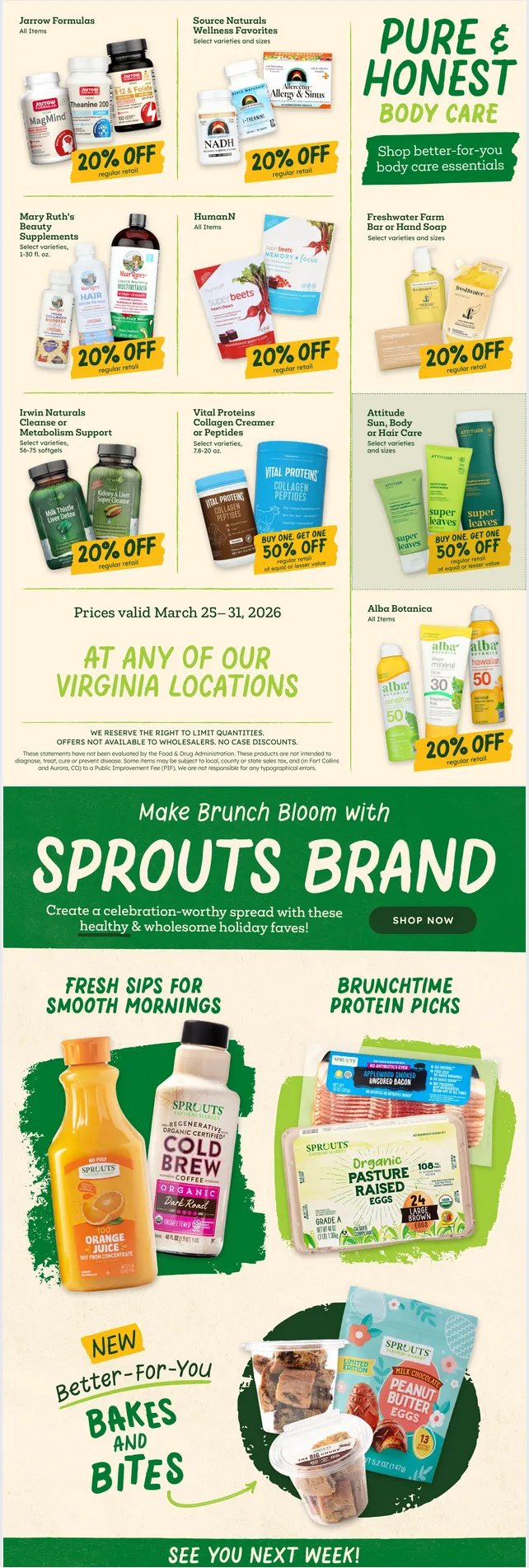 Weekly ad Sprouts Sales from March 25 to March 31 2026 - Page 8