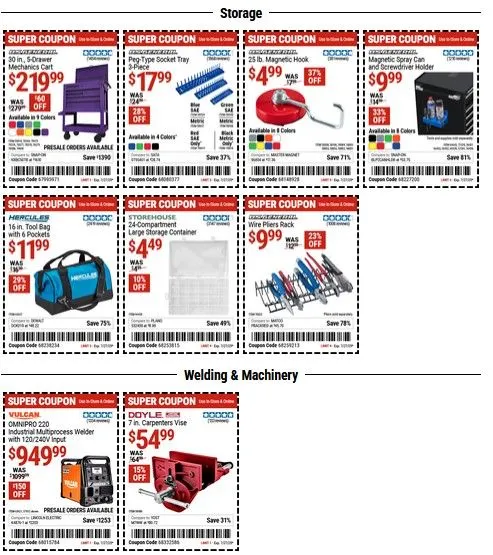Weekly ad Harbor Freight Sales from July 14 to July 27 2025 - Page 7