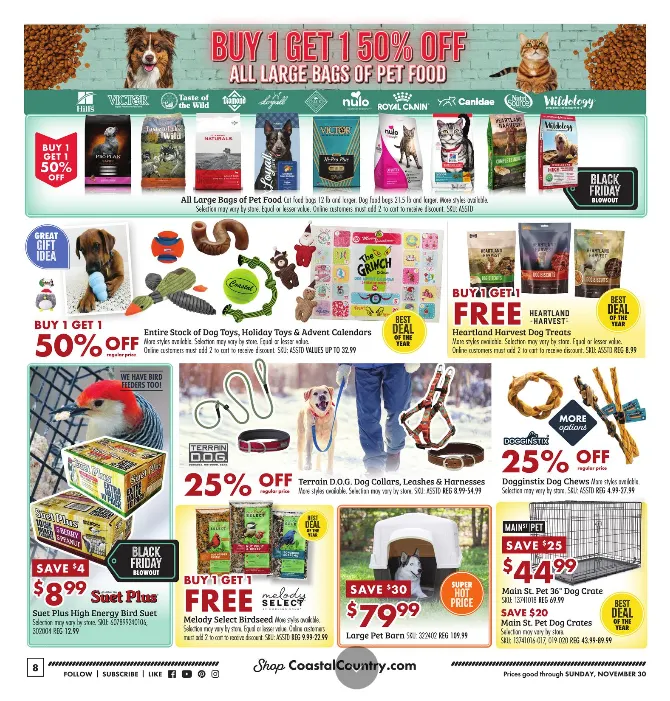 Weekly ad Coastal Farm & Ranch Sales from November 28 to November 30 2025 - Page 8