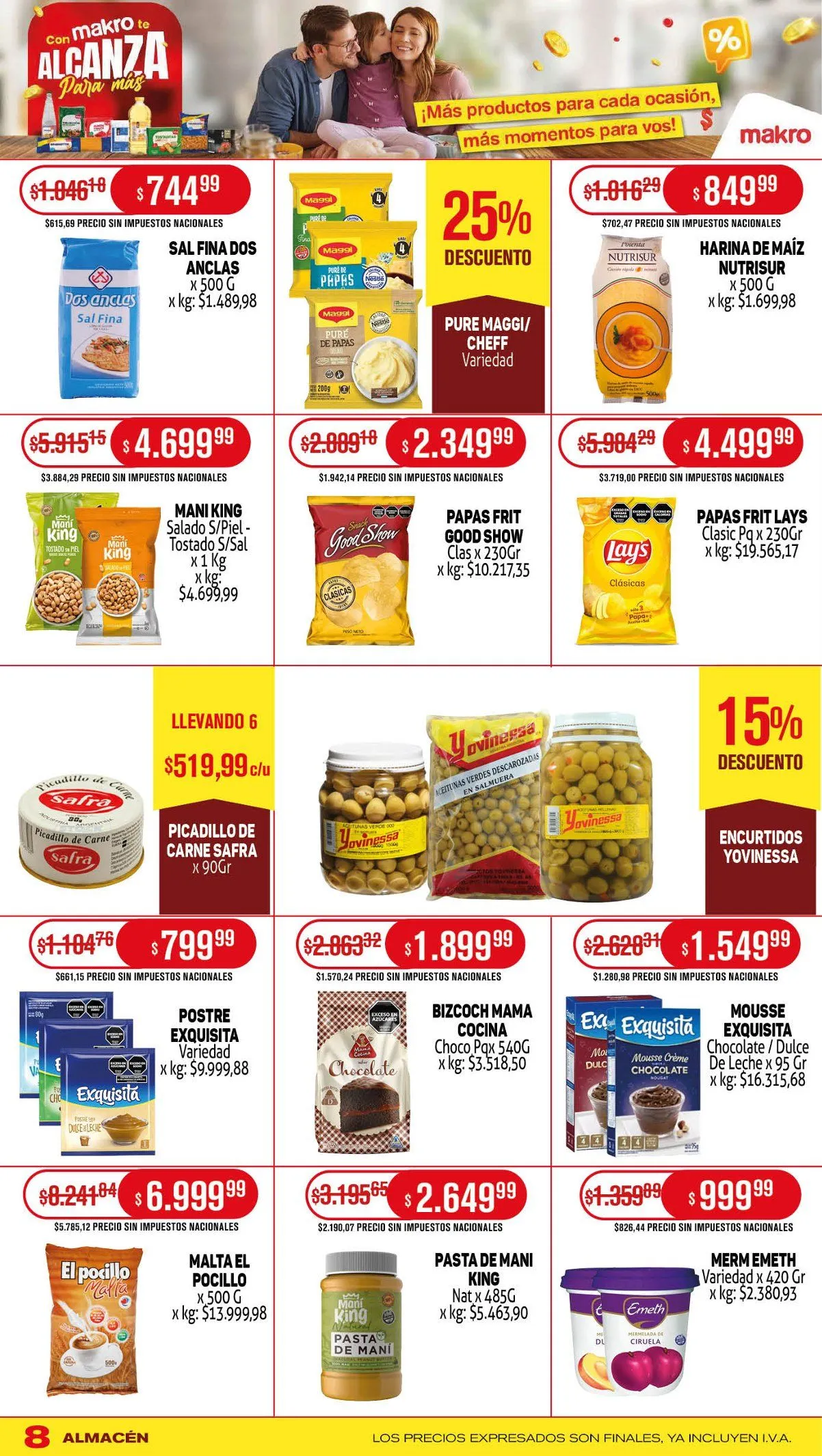 Ofertas de Ofertas Makro  8 de mayo al 14 de mayo 2025 - Página 8 del catálogo