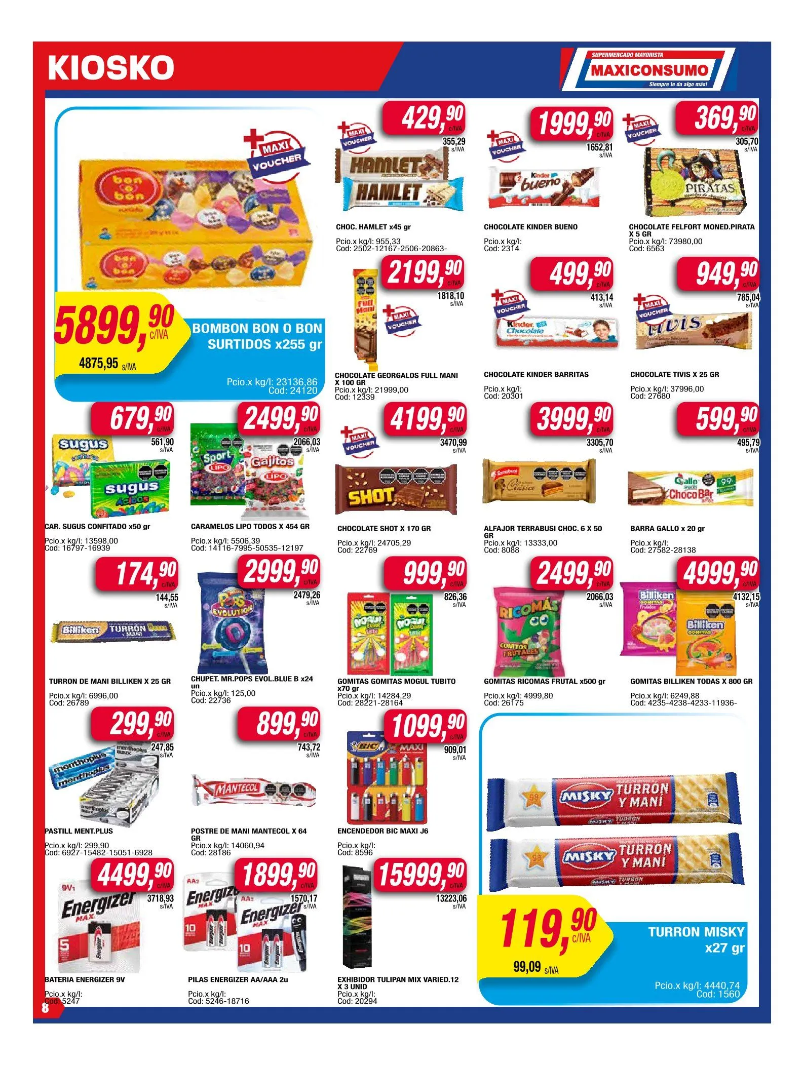 Ofertas de Maxiconsumo Ofertas 12 de mayo al 18 de mayo 2025 - Página 8 del catálogo