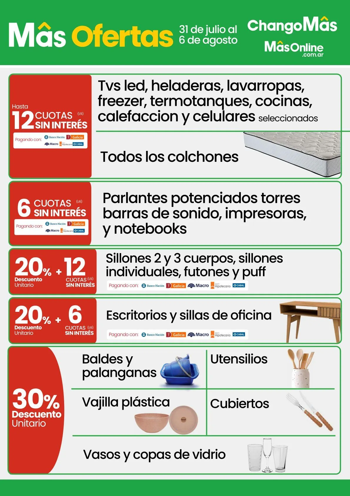 Ofertas de Ofertas Changomas 31 de julio al 6 de agosto 2025 - Página 8 del catálogo