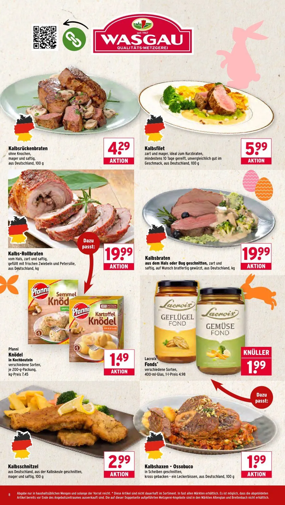Wasgau Angebote von 30. März bis 4. April 2026 - Prospekt seite 8