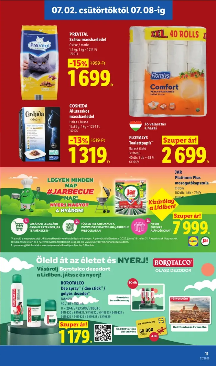Katalógus  Lidl legfrissebb ajánlatai július 2.-tól július 8.-ig 2026. - Oldal 8