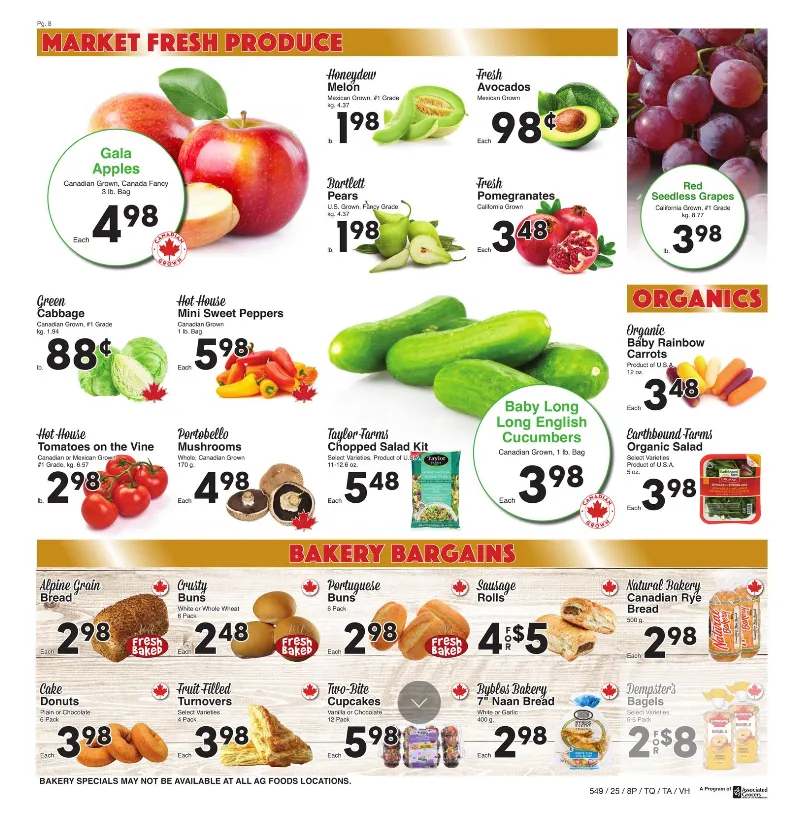 AG Foods Sales from November 27 to December 3 2025 - flyer page 8