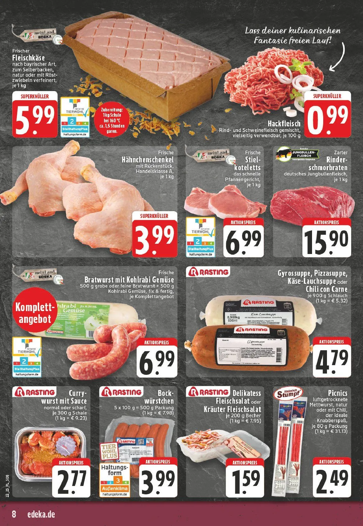 Edeka Prospekt von 26. Mai bis 31. Mai 2025 - Prospekt seite 8