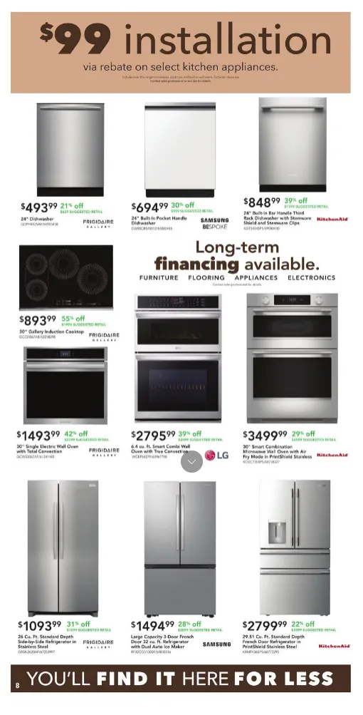 Weekly ad Nebraska Furniture Mart Sales from January 14 to January 22 2026 - Page 8