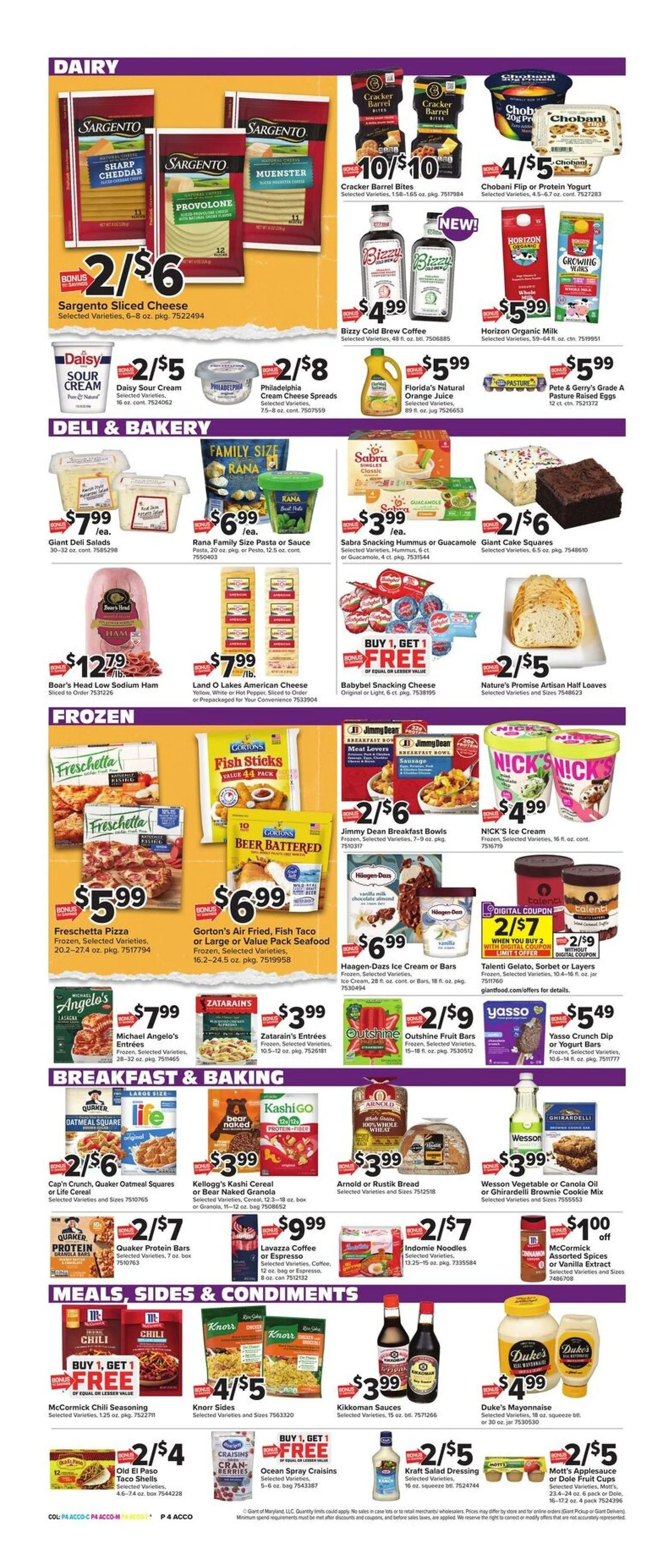 Weekly ad Giant Food Sales from January 2 to January 8 2026 - Page 8