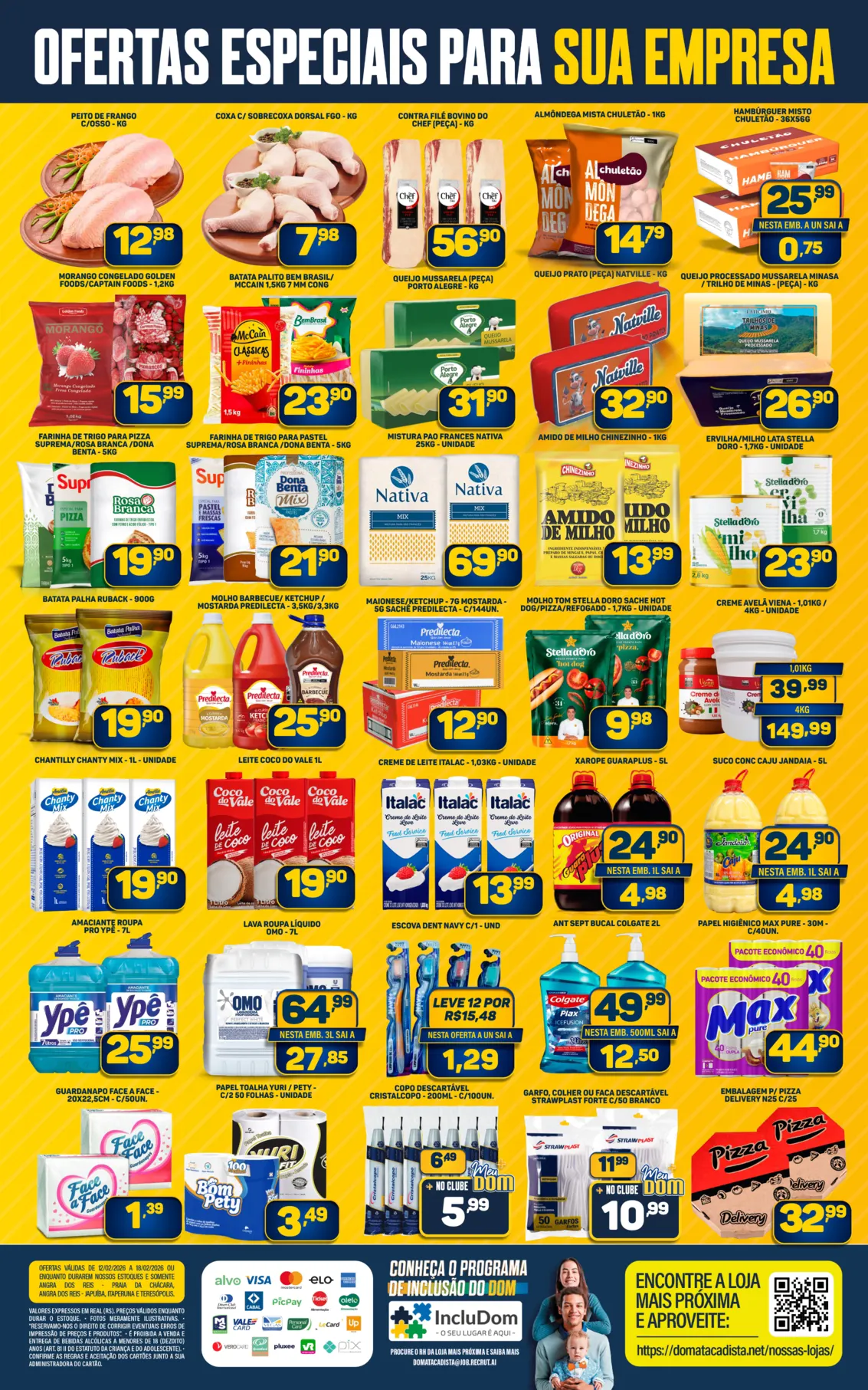 Encarte de Folhetos Dom Atacadista 12 de fevereiro até 18 de fevereiro 2026 - Pagina 8
