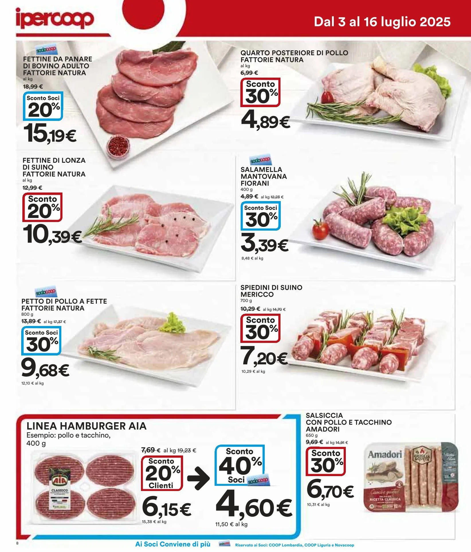 Volantini Ipercoop da 3 luglio a 16 luglio di 2025 - Pagina del volantino 8