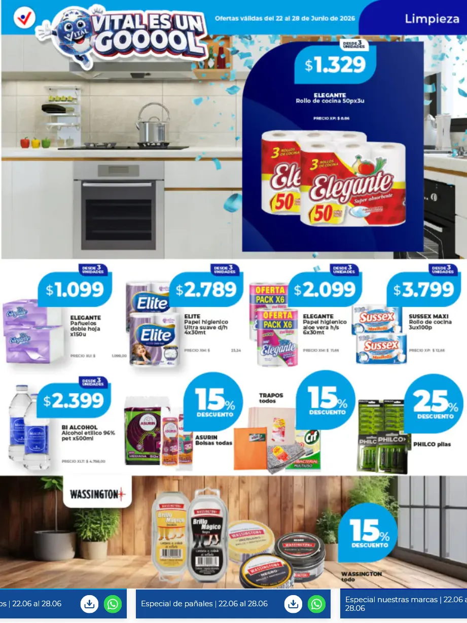 Ofertas de Vital Ofertas 22 de junio al 28 de junio 2026 - Página 8 del catálogo