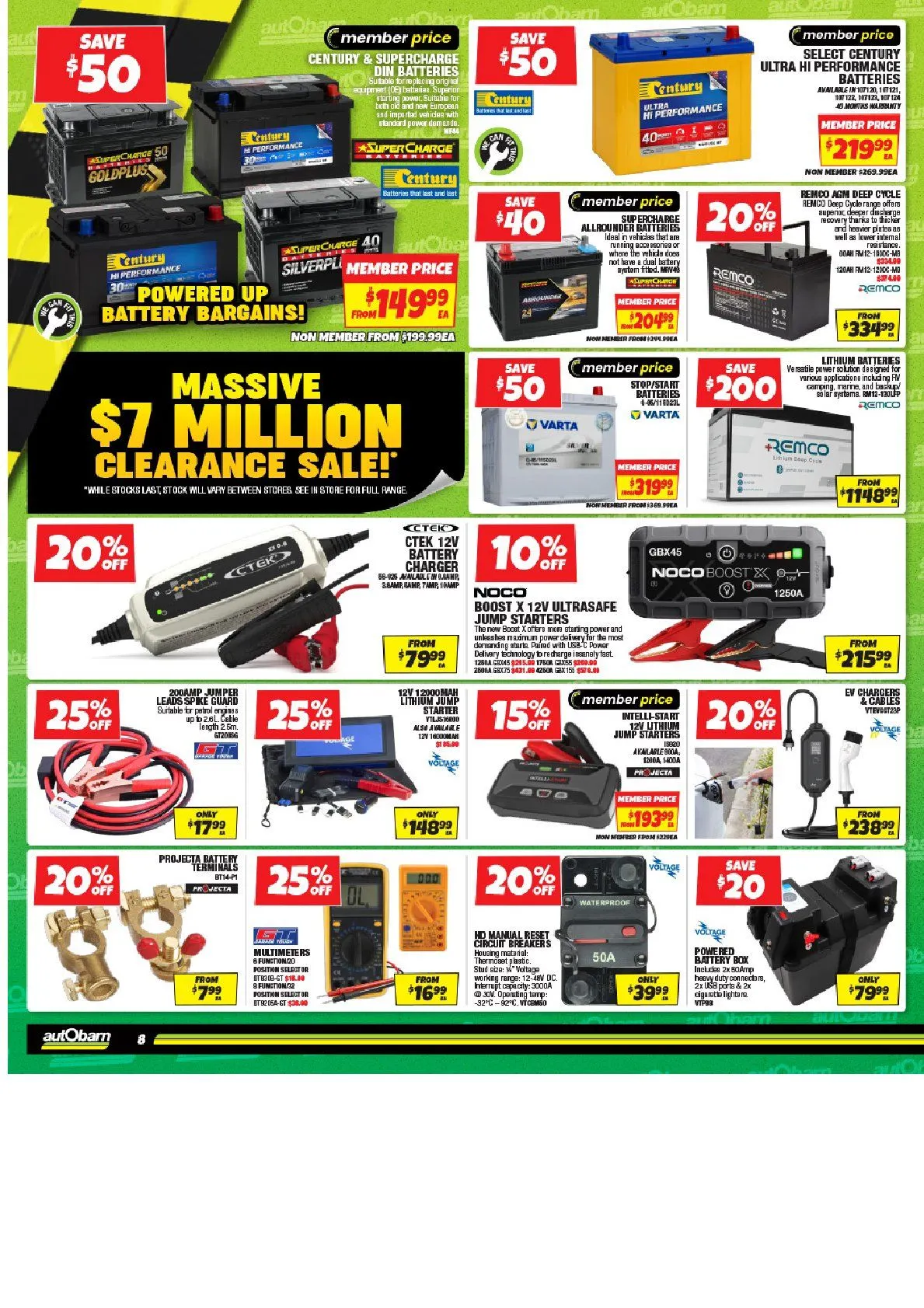 Autobarn catalogues - Weekly specials - Catalogue valid from 1 July to 22 July 2025 - page 8
