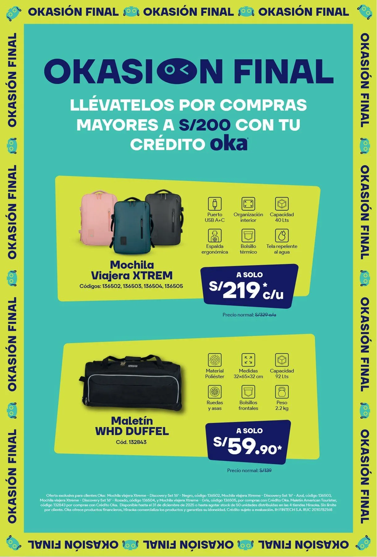 Catalogo de Conoce las últimas ofertas de Hiraoka 1 de octubre al 31 de octubre 2025 - Pag 8