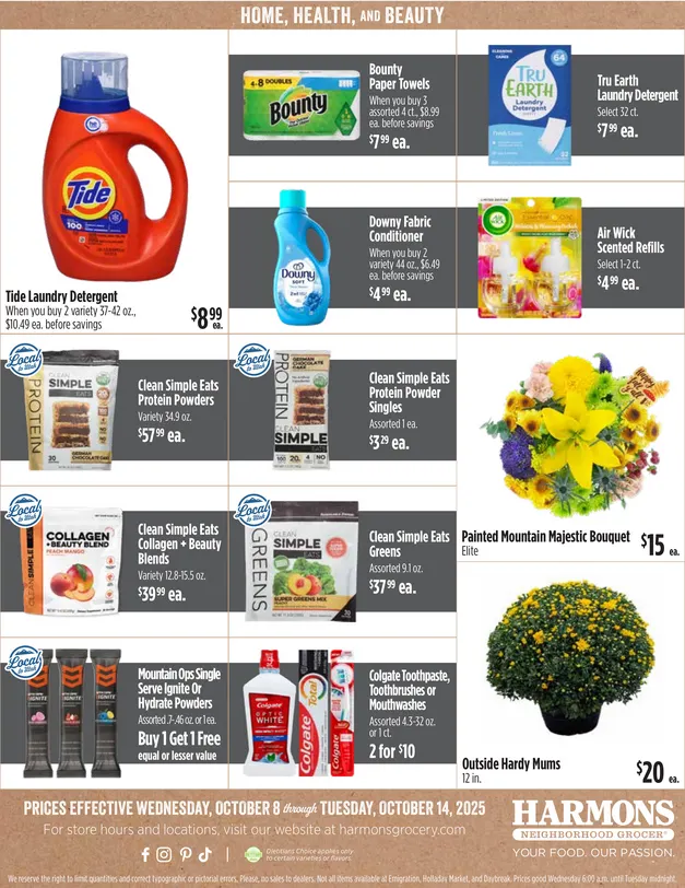Weekly ad Harmons Sales from October 8 to October 14 2025 - Page 8