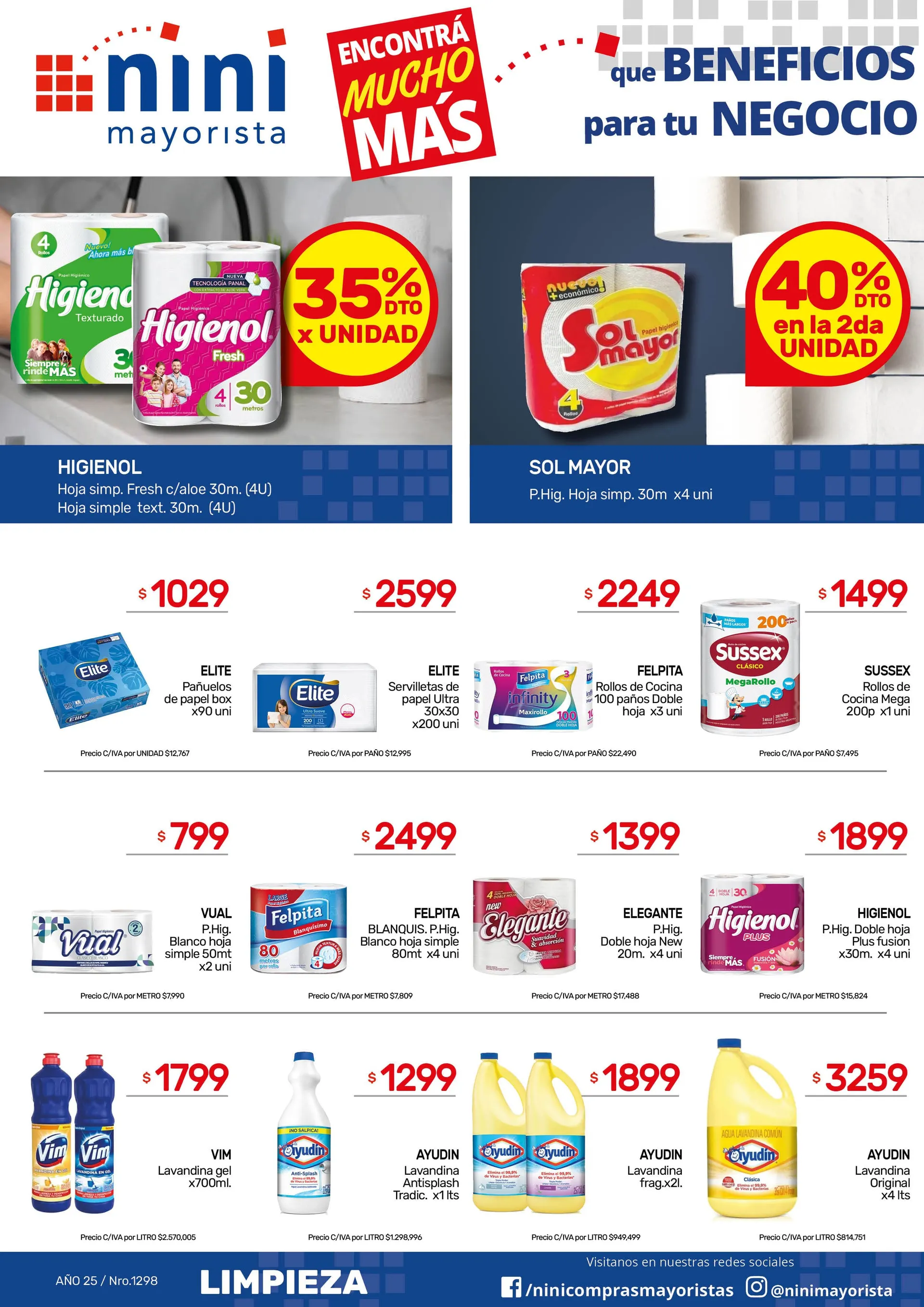 Ofertas de Nini Mayorista 10 de marzo al 16 de marzo 2025 - Página 8 del catálogo