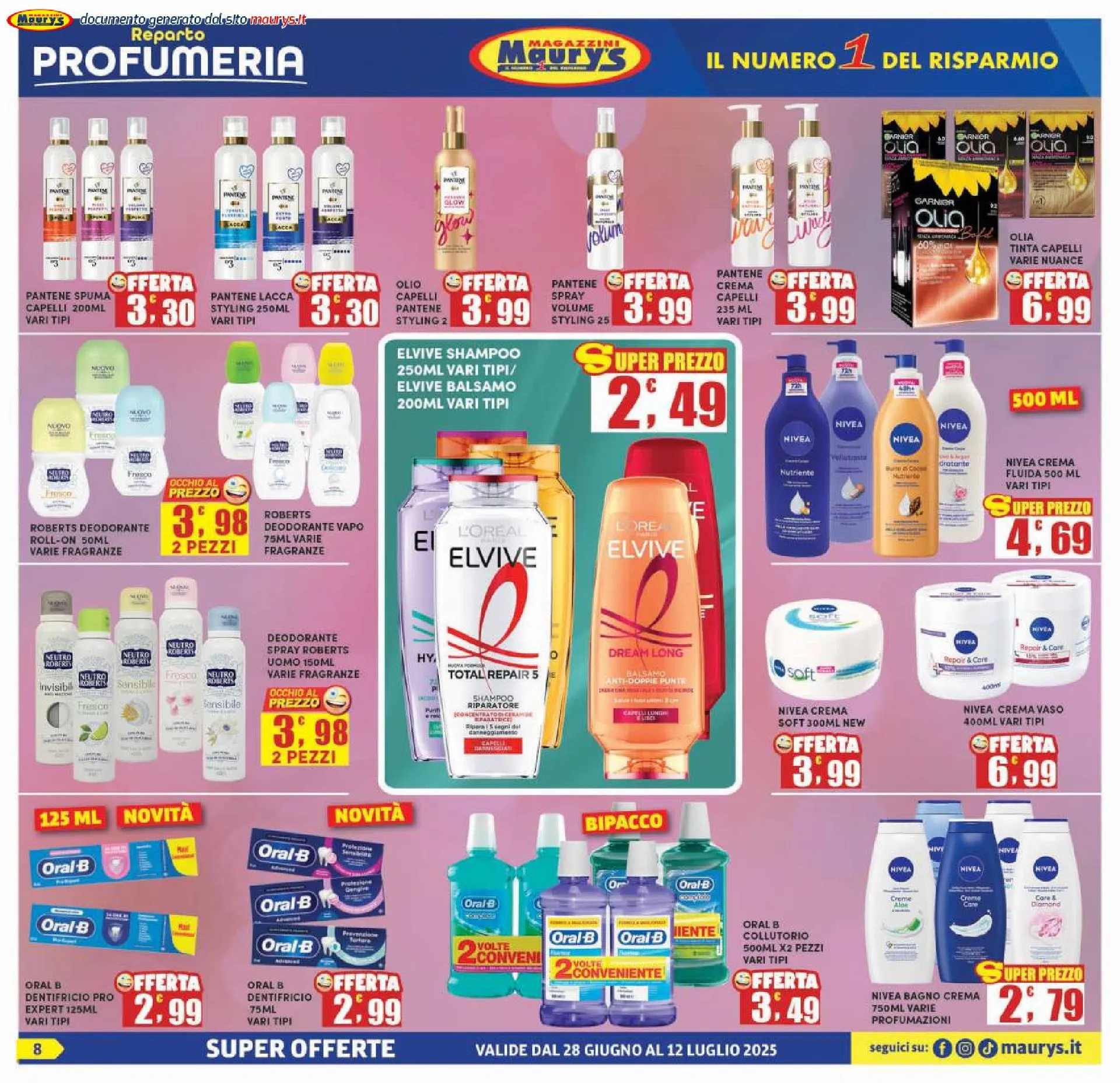 Maury's Promozione da 28 giugno a 12 luglio di 2025 - Pagina del volantino 8