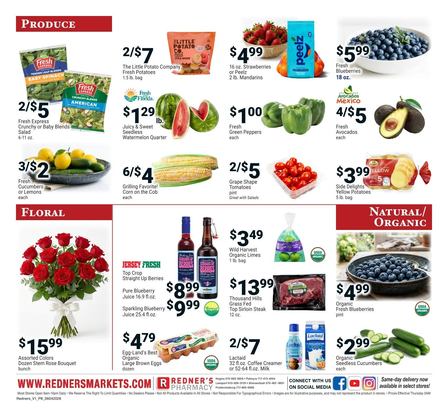 Weekly ad Redner's Market Sales from June 4 to June 10 2026 - Page 8