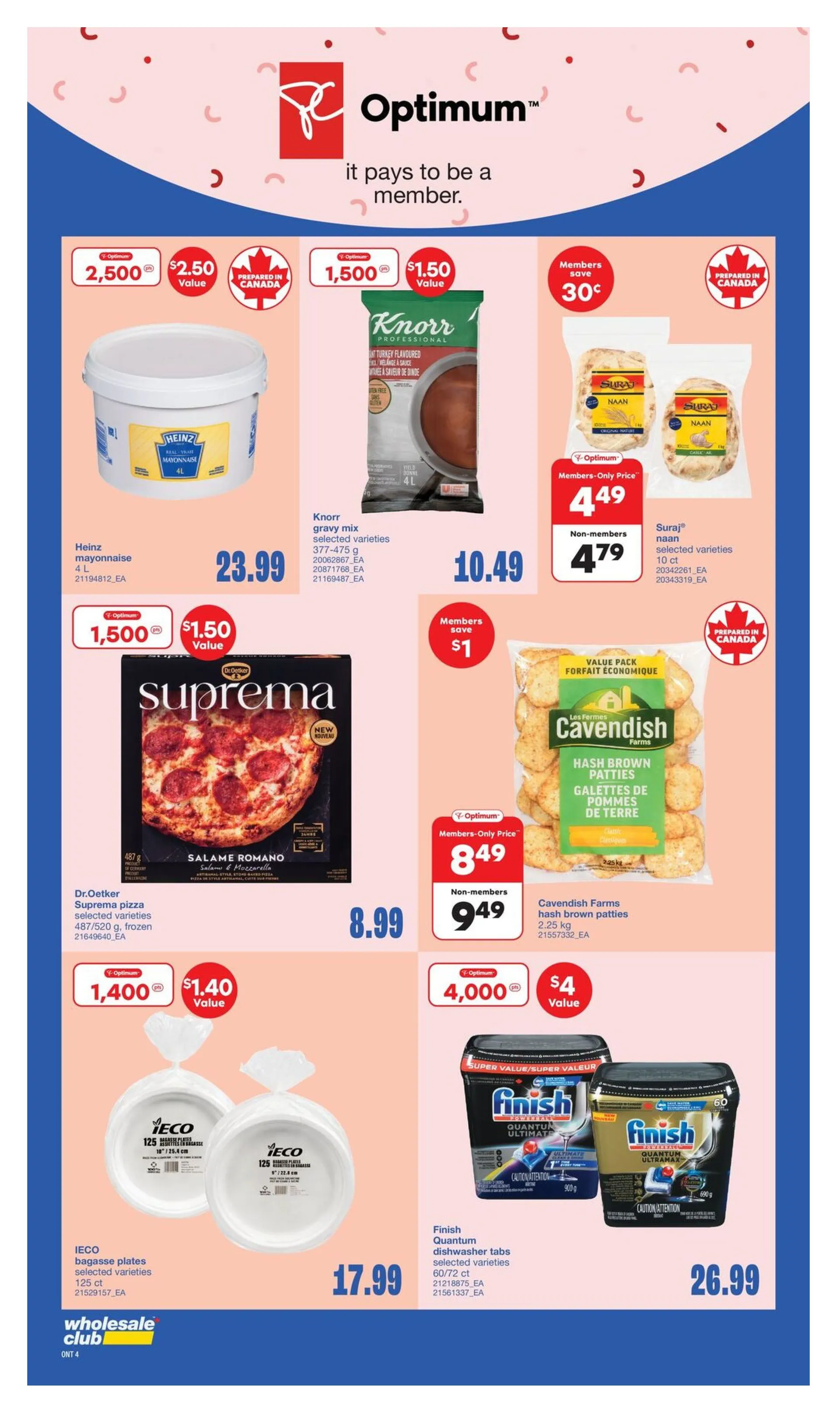 Wholesale Club Sales from September 11 to October 1 2025 - flyer page 4
