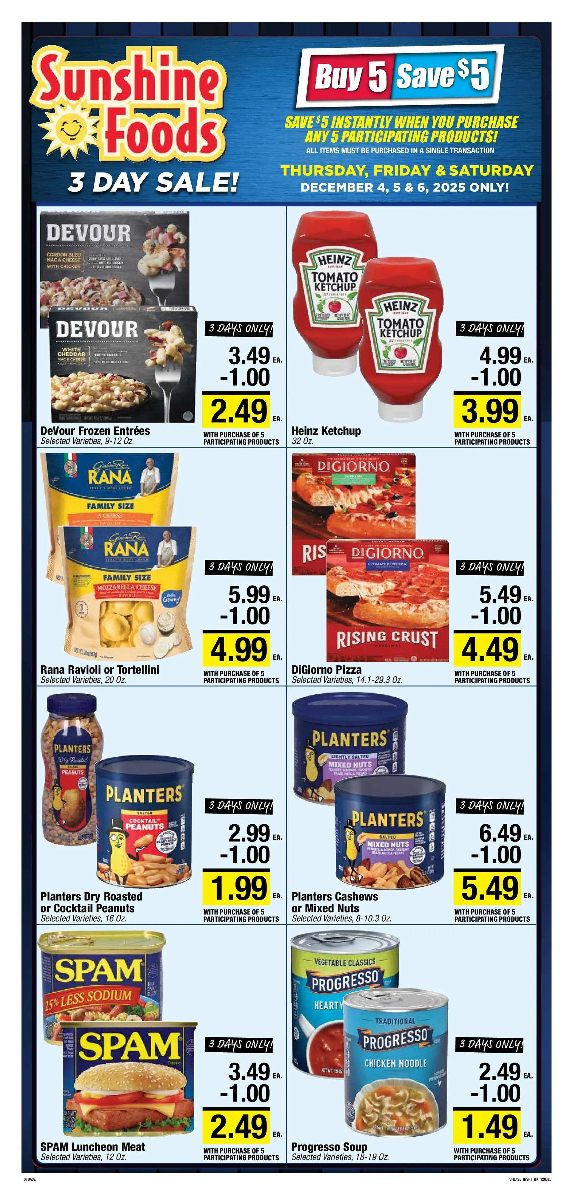 Weekly ad Sunshine Foods Sales from December 3 to December 9 2025 - Page 8