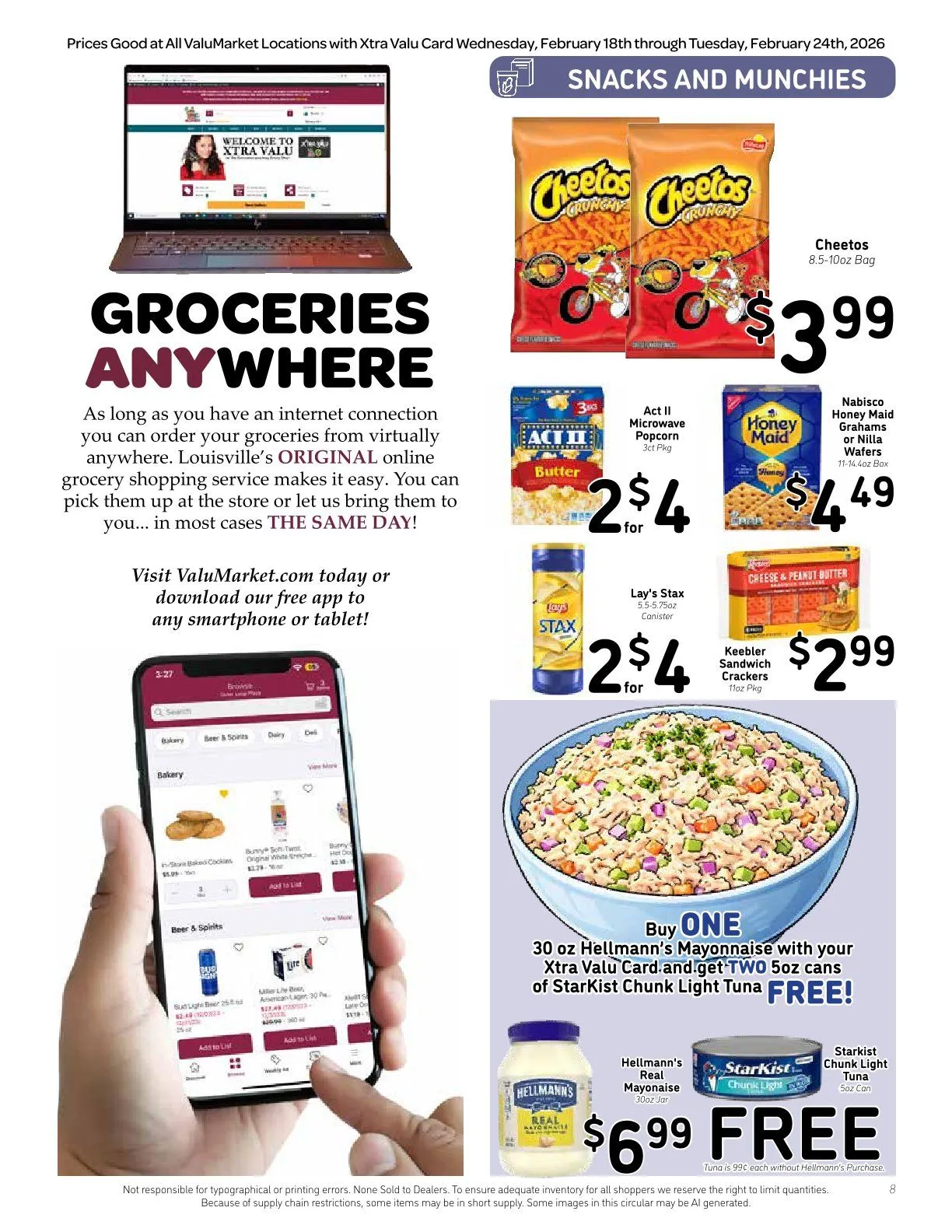 Weekly ad ValuMarket Sales from February 18 to February 24 2026 - Page 8