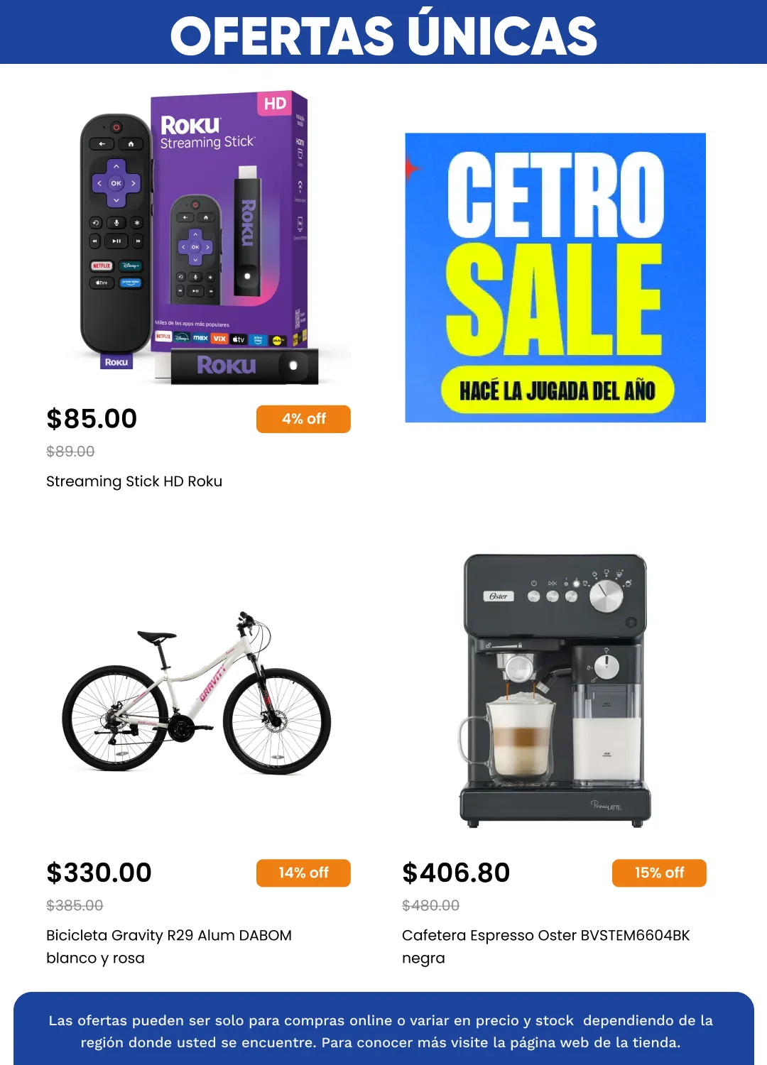 Ofertas de Cetrogar Ofertas 13 de julio al 1 de agosto 2026 - Página 8 del catálogo