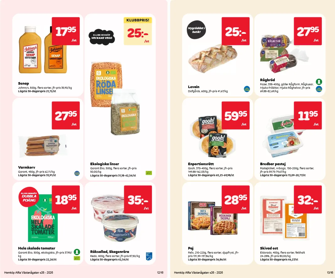 Hemköp från 22 juni till 28 juni 2026 - Reklamblad sidor 8