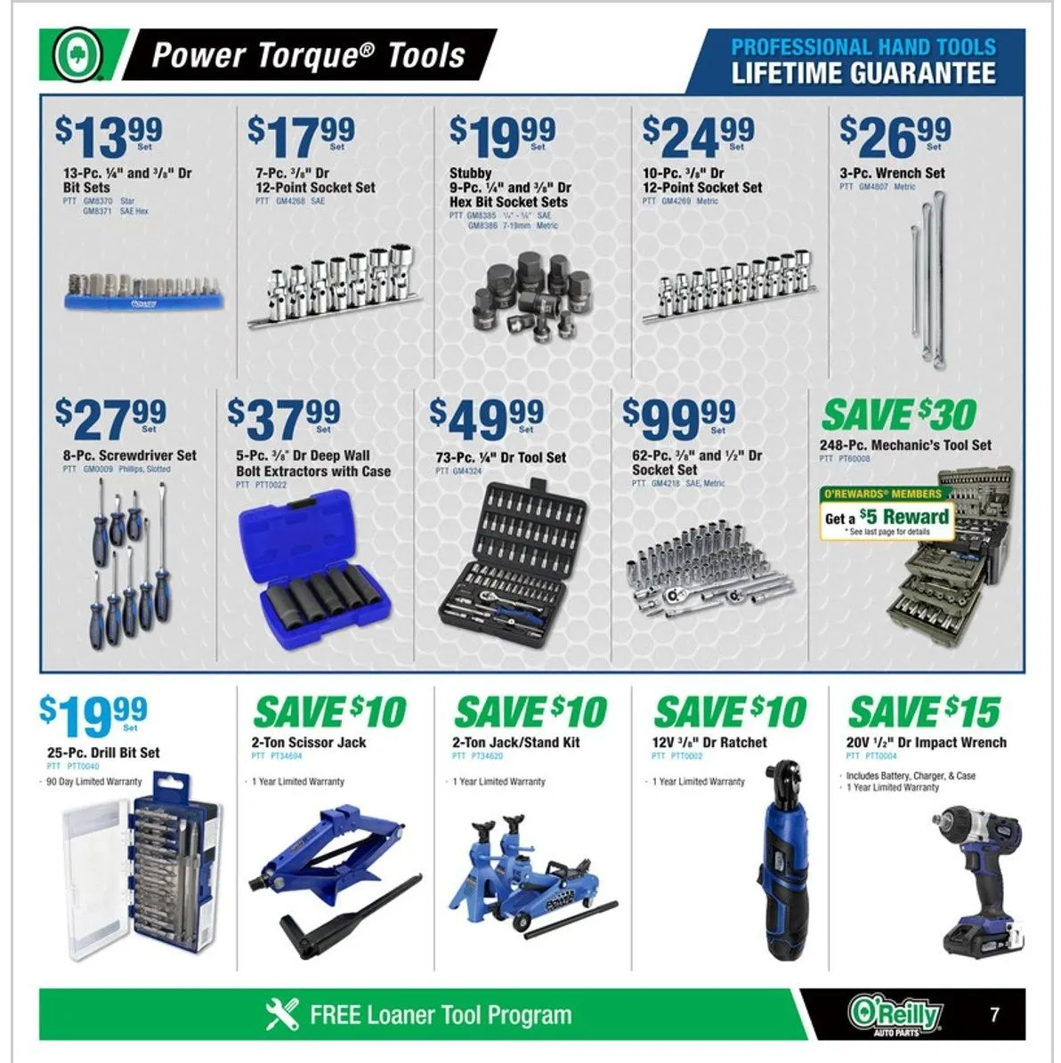 Weekly ad O'Reilly Auto Parts Sales from June 25 to July 30 2025 - Page 7