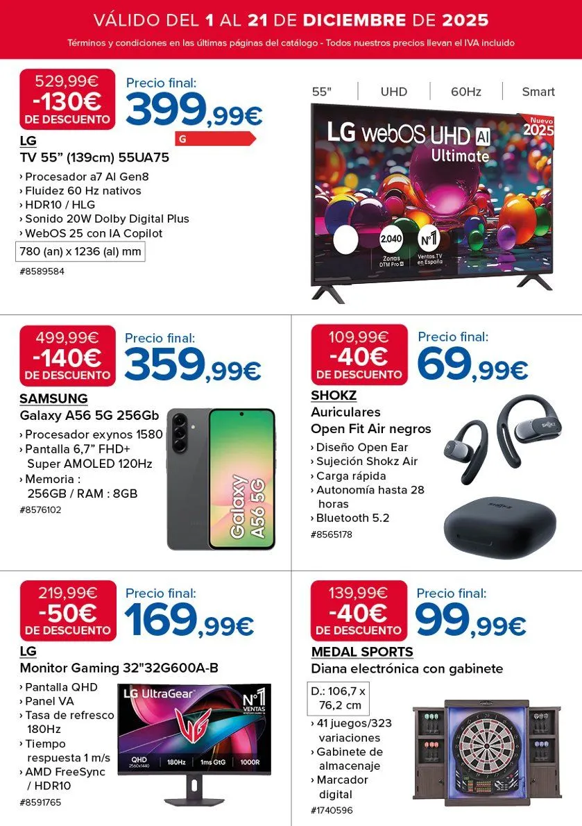 Catálogo de  Costco Ofertas 1 de diciembre al 21 de diciembre 2025 - Página 8