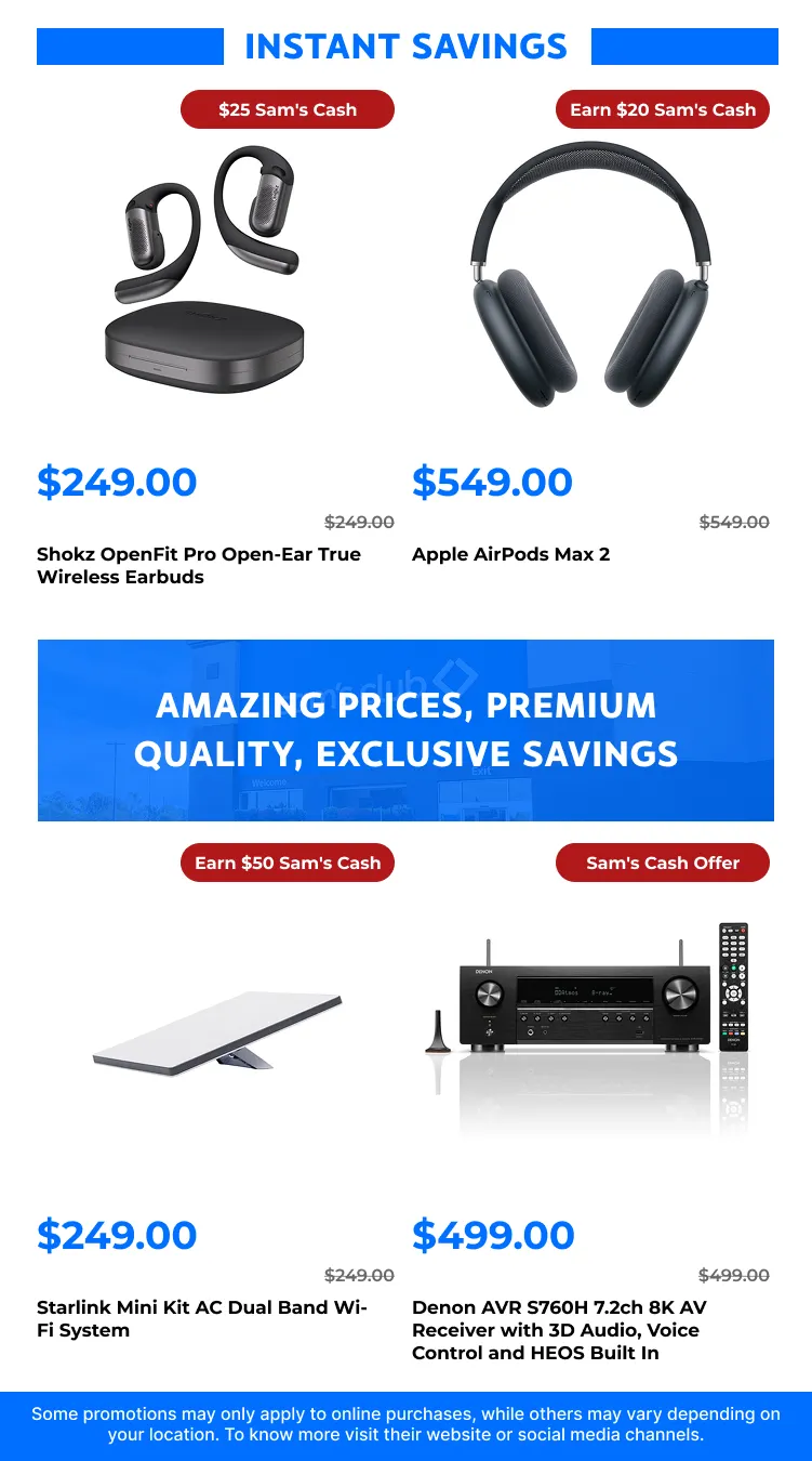 Weekly ad Sam's Club Sales from July 6 to July 25 2026 - Page 8