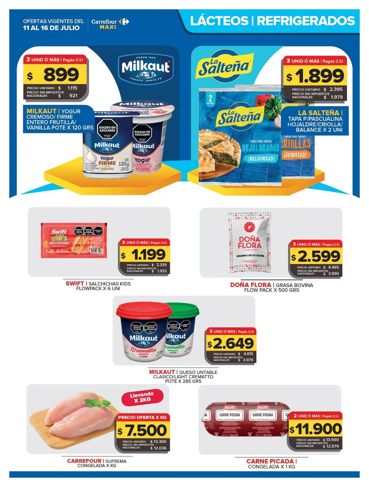 Ofertas de Ofertas Carrefour Maxi 11 de julio al 16 de julio 2026 - Página 8 del catálogo