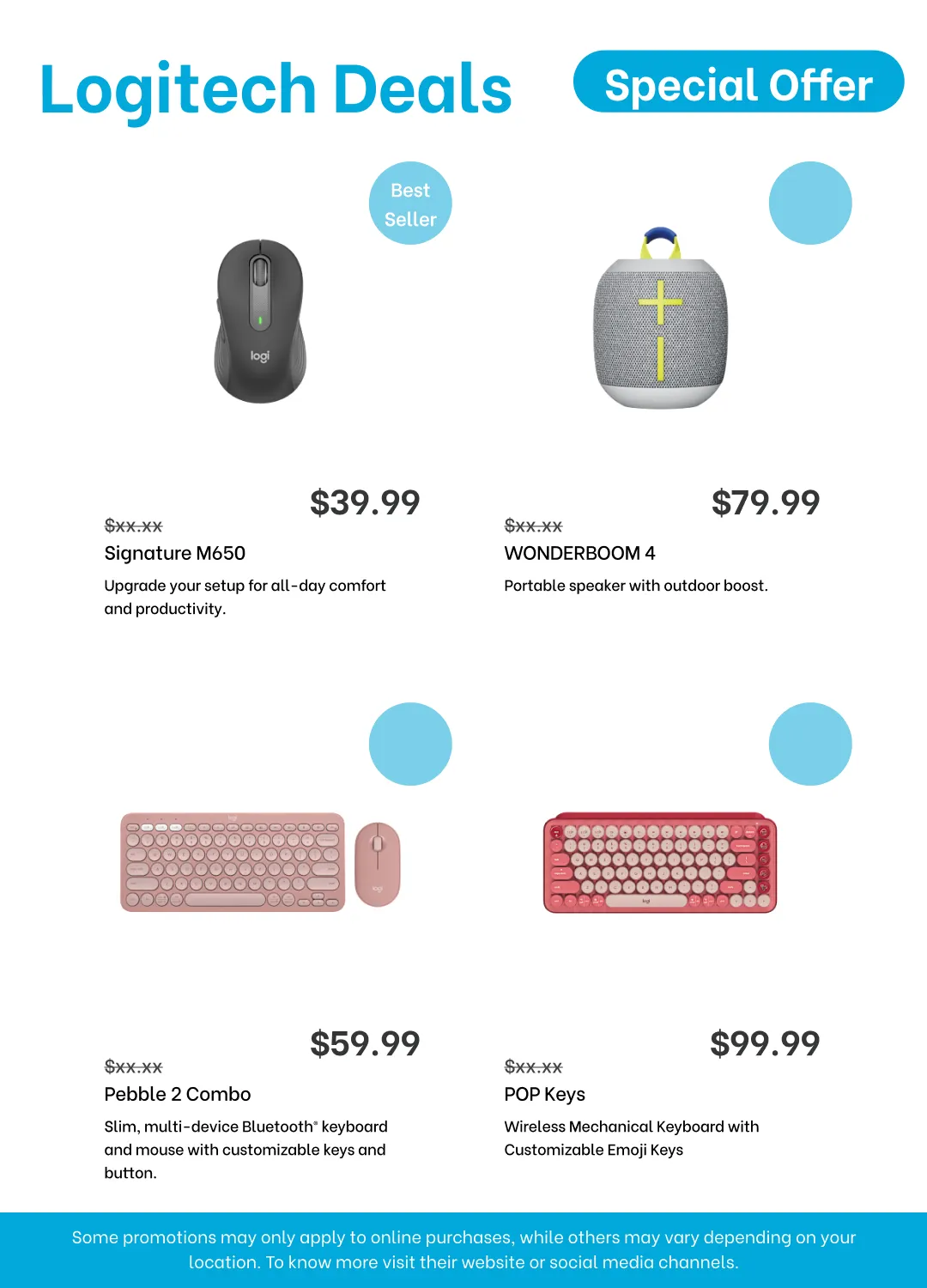 Weekly ad  Logitech Sales from April 30 to May 14 2026 - Page 8