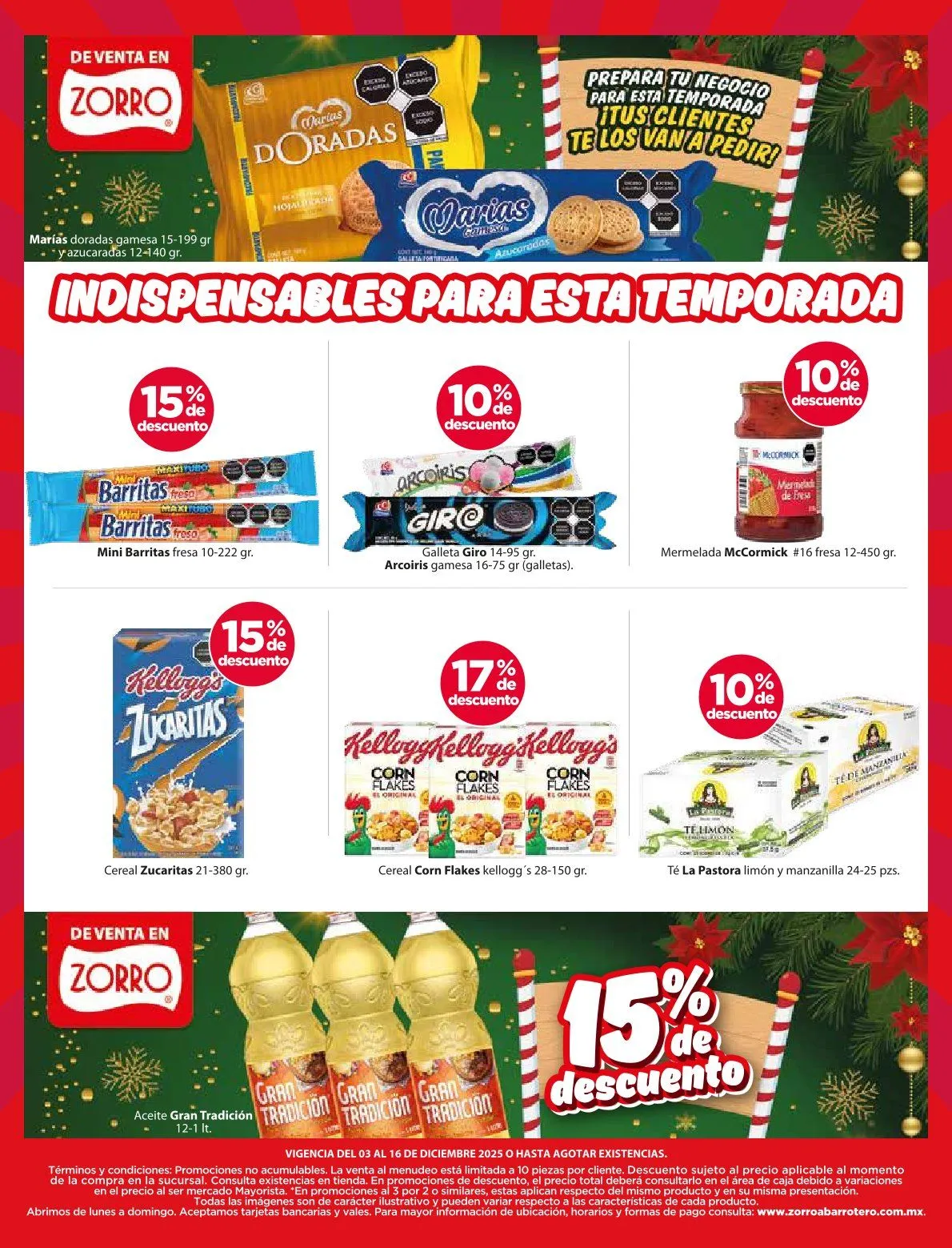 Catálogo de Zorro Ofertas 3 de diciembre al 16 de diciembre 2025 - Pagina 8