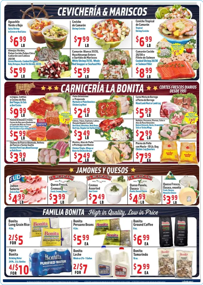 Weekly ad La Bonita Supermarkets Sales from July 15 to July 21 2026 - Page 8